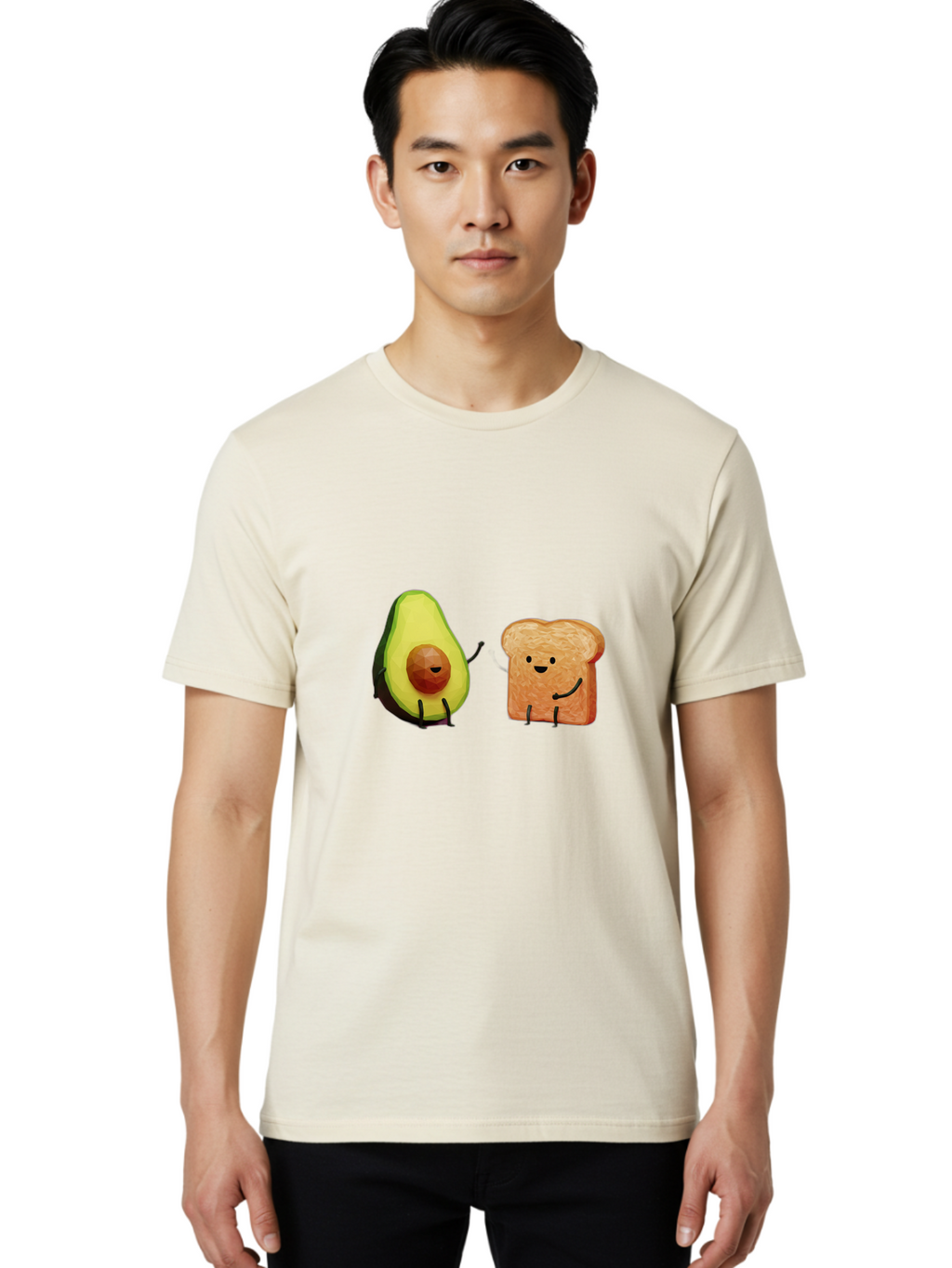 Avocado-Toast-2 Men'S Graphic Tee, 100% Cotton, Comfortable Casual Summer Wear, Machine Washable, Vintage Camera, Old Camera, Antique Camera, Black Camera, Classic Photography, Photography Equipment, Nostalgic Device, Film Camera, Camera Art Bah523