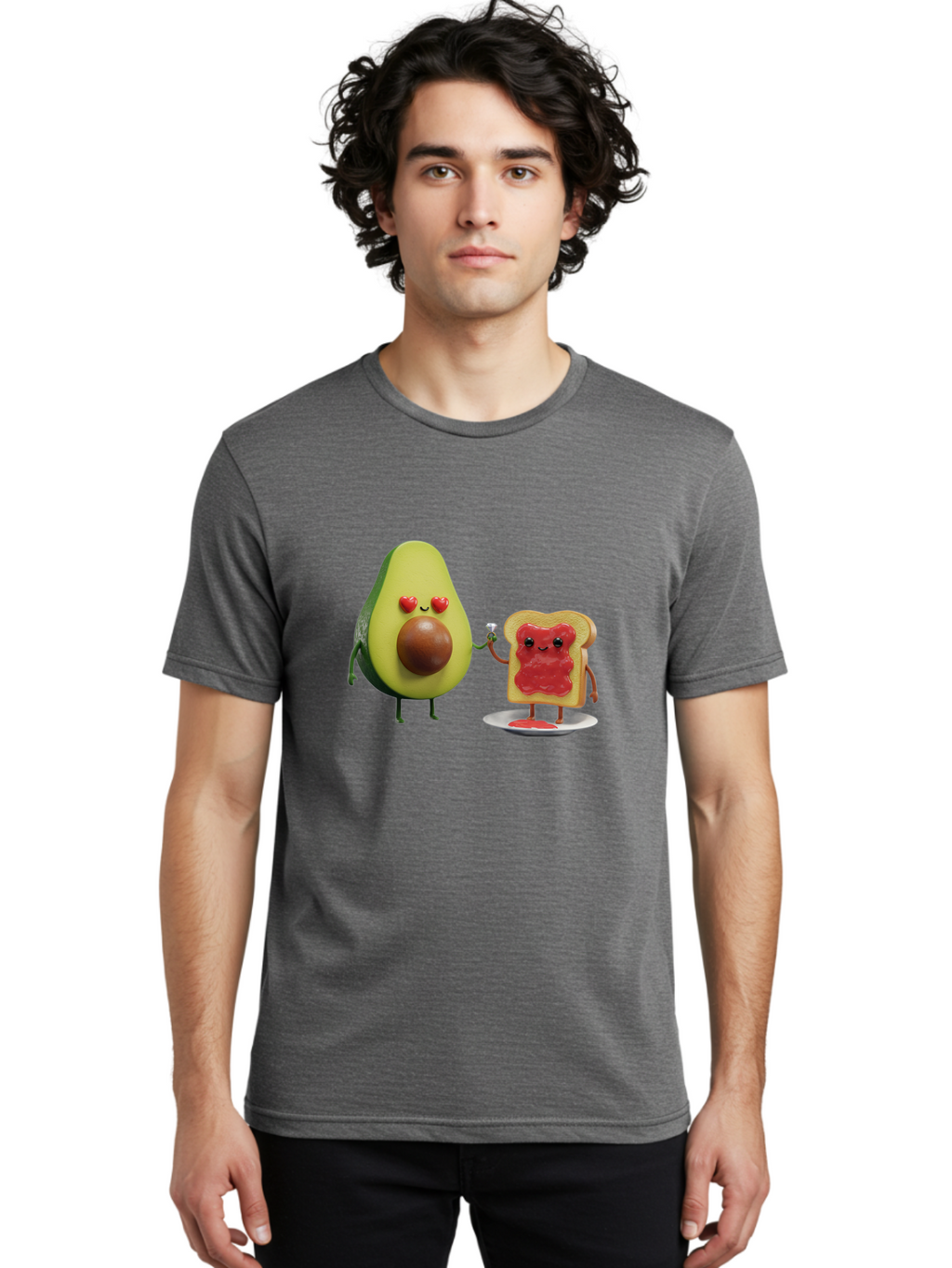 Avocado-Toast-3 Men'S Graphic Tee, 100% Cotton, Comfortable Casual Summer Wear, Machine Washable, Vintage Camera, Old Camera, Antique Camera, Black Camera, Classic Photography, Photography Equipment, Nostalgic Device, Film Camera, Camera Art Bah524