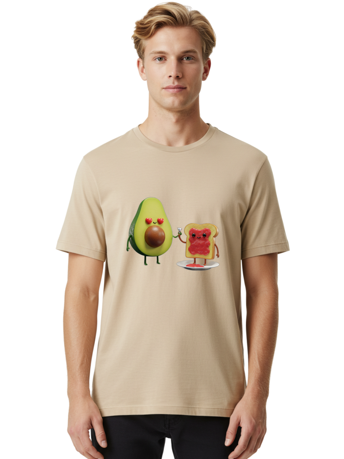 Avocado-Toast-3 Men'S Graphic Tee, 100% Cotton, Comfortable Casual Summer Wear, Machine Washable, Vintage Camera, Old Camera, Antique Camera, Black Camera, Classic Photography, Photography Equipment, Nostalgic Device, Film Camera, Camera Art Bah524