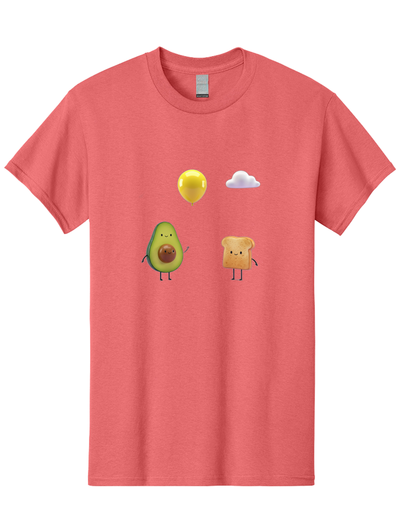 Avocado-Toast-Characters-1 Men'S Graphic Tee, 100% Cotton, Comfortable Casual Summer Wear, Machine Washable, Vintage Camera, Old Camera, Antique Camera, Black Camera, Classic Photography, Photography Equipment, Nostalgic Device, Film Camera, Bah531