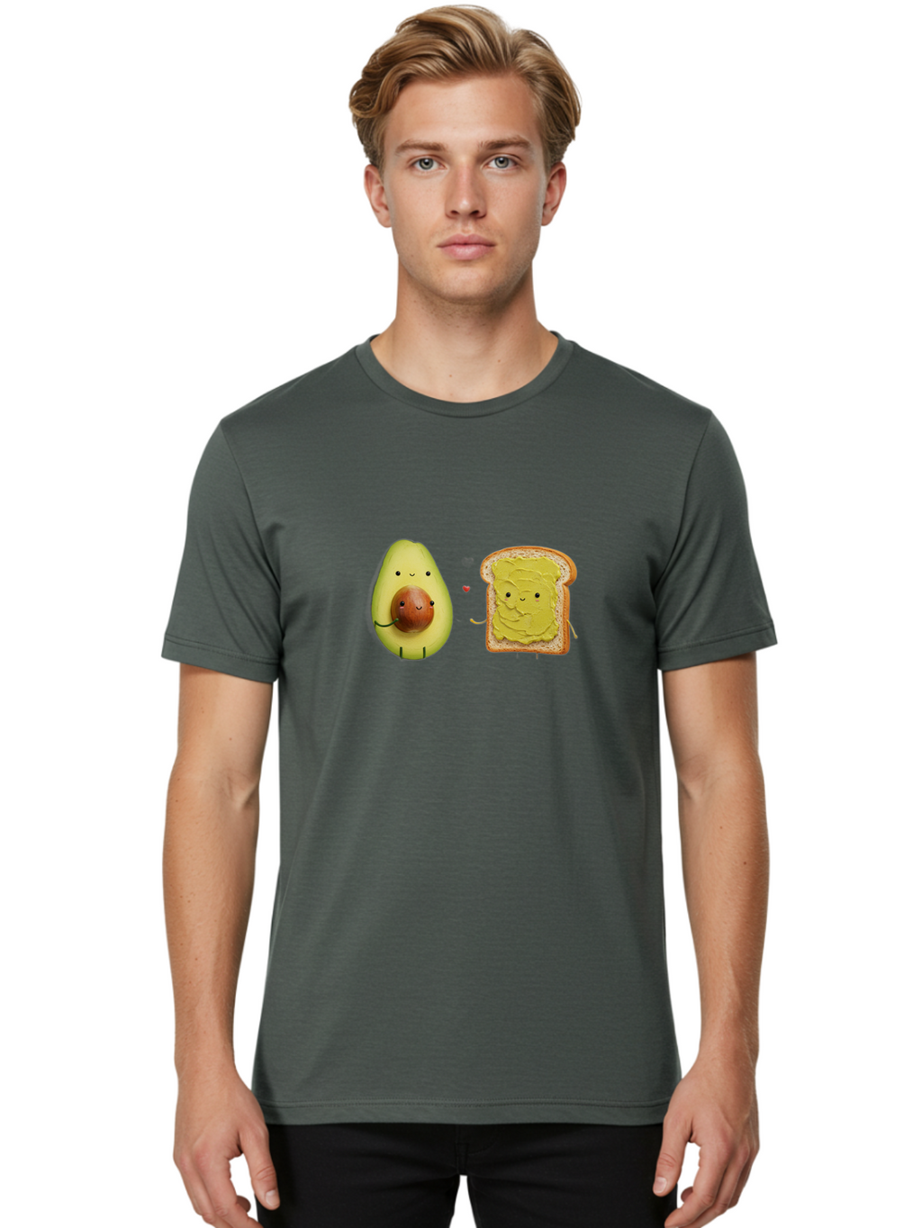 Avocado-Toast-Characters Men'S Graphic Tee, 100% Cotton, Comfortable Casual Summer Wear, Machine Washable, Vintage Camera, Old Camera, Antique Camera, Black Camera, Classic Photography, Photography Equipment, Nostalgic Device, Film Camera, Bah532