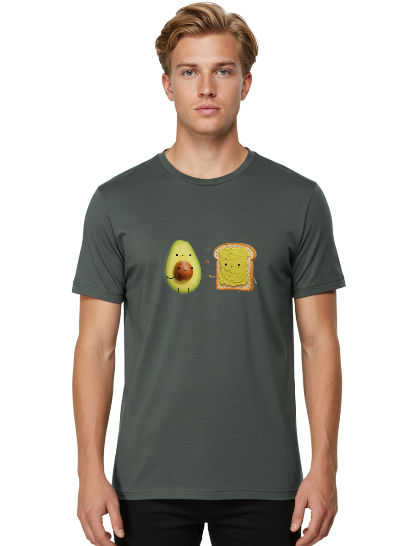 Avocado-Toast-Characters Men'S Graphic Tee, 100% Cotton, Comfortable Casual Summer Wear, Machine Washable, Vintage Camera, Old Camera, Antique Camera, Black Camera, Classic Photography, Photography Equipment, Nostalgic Device, Film Camera, Bah532
