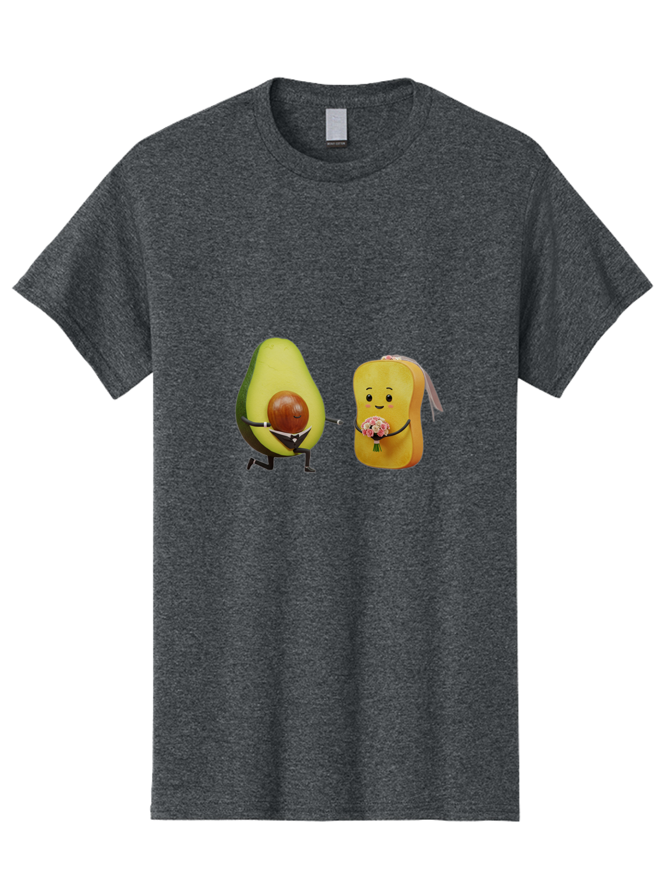 Avocado-Toast-Couple-1 Men'S Graphic Tee, 100% Cotton, Comfortable Casual Summer Wear, Machine Washable, Vintage Camera, Old Camera, Antique Camera, Black Camera, Classic Photography, Photography Equipment, Nostalgic Device, Film Camera, Bah533