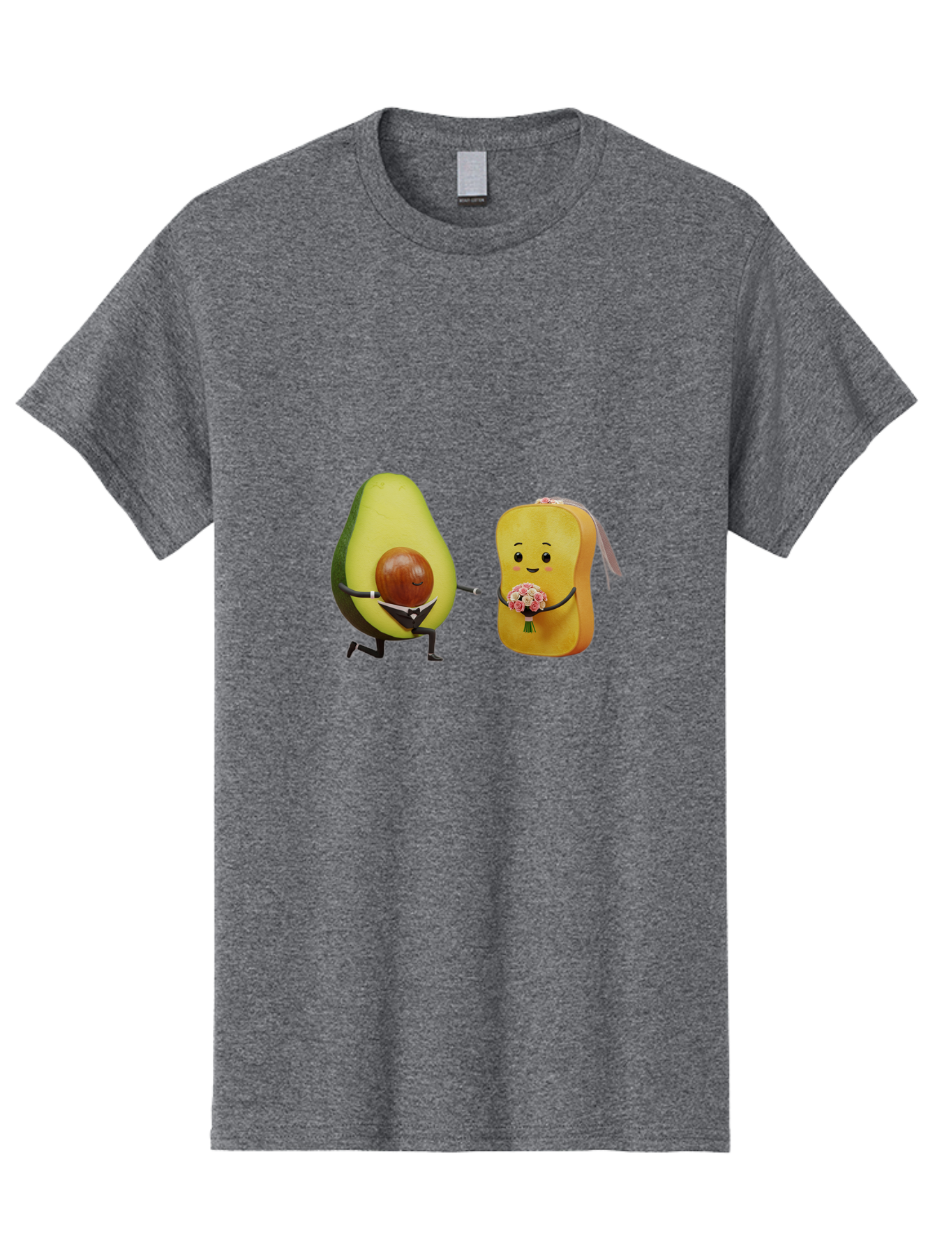 Avocado-Toast-Couple-1 Men'S Graphic Tee, 100% Cotton, Comfortable Casual Summer Wear, Machine Washable, Vintage Camera, Old Camera, Antique Camera, Black Camera, Classic Photography, Photography Equipment, Nostalgic Device, Film Camera, Bah533