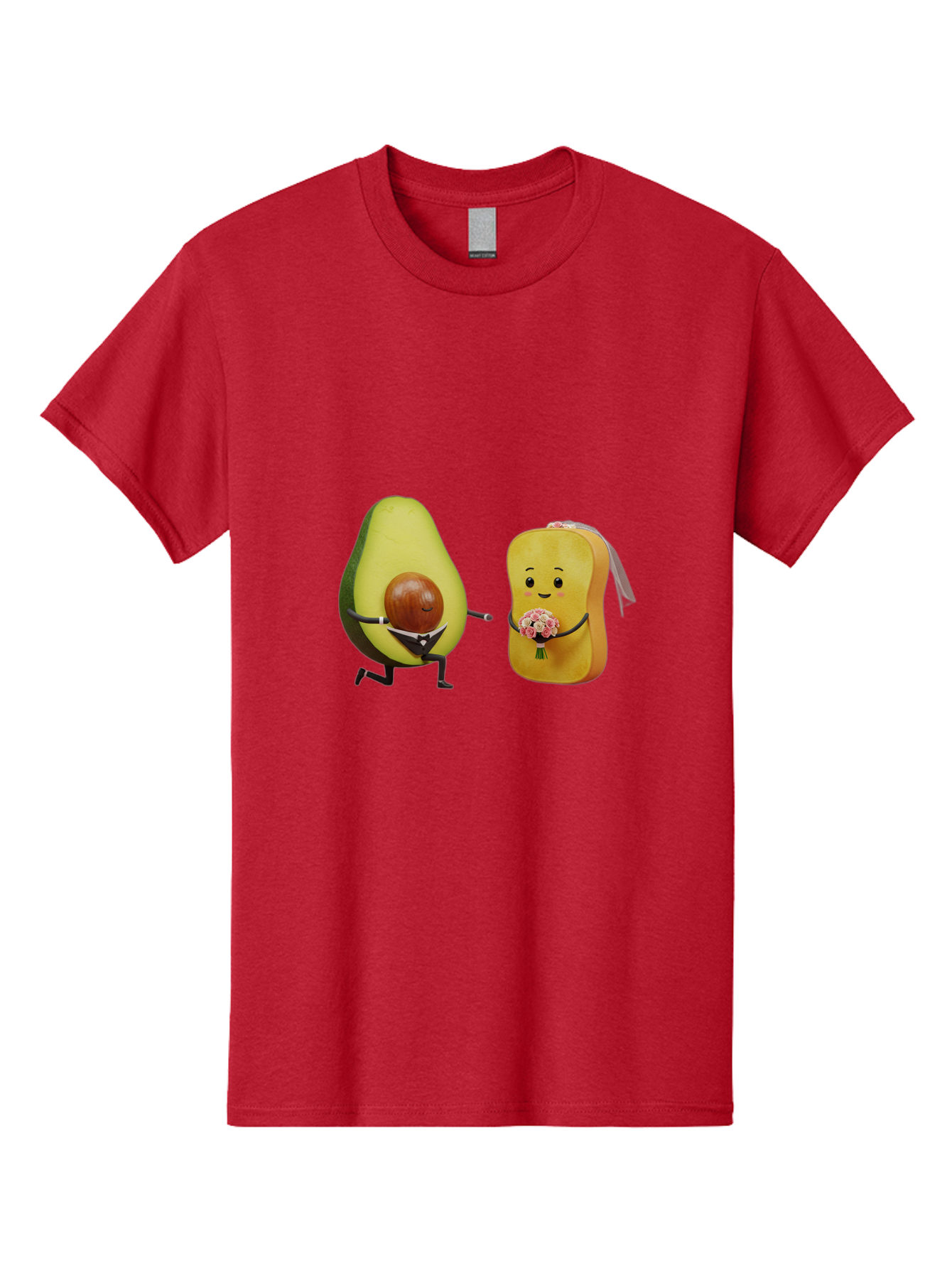 Avocado-Toast-Couple-1 Men'S Graphic Tee, 100% Cotton, Comfortable Casual Summer Wear, Machine Washable, Vintage Camera, Old Camera, Antique Camera, Black Camera, Classic Photography, Photography Equipment, Nostalgic Device, Film Camera, Bah533