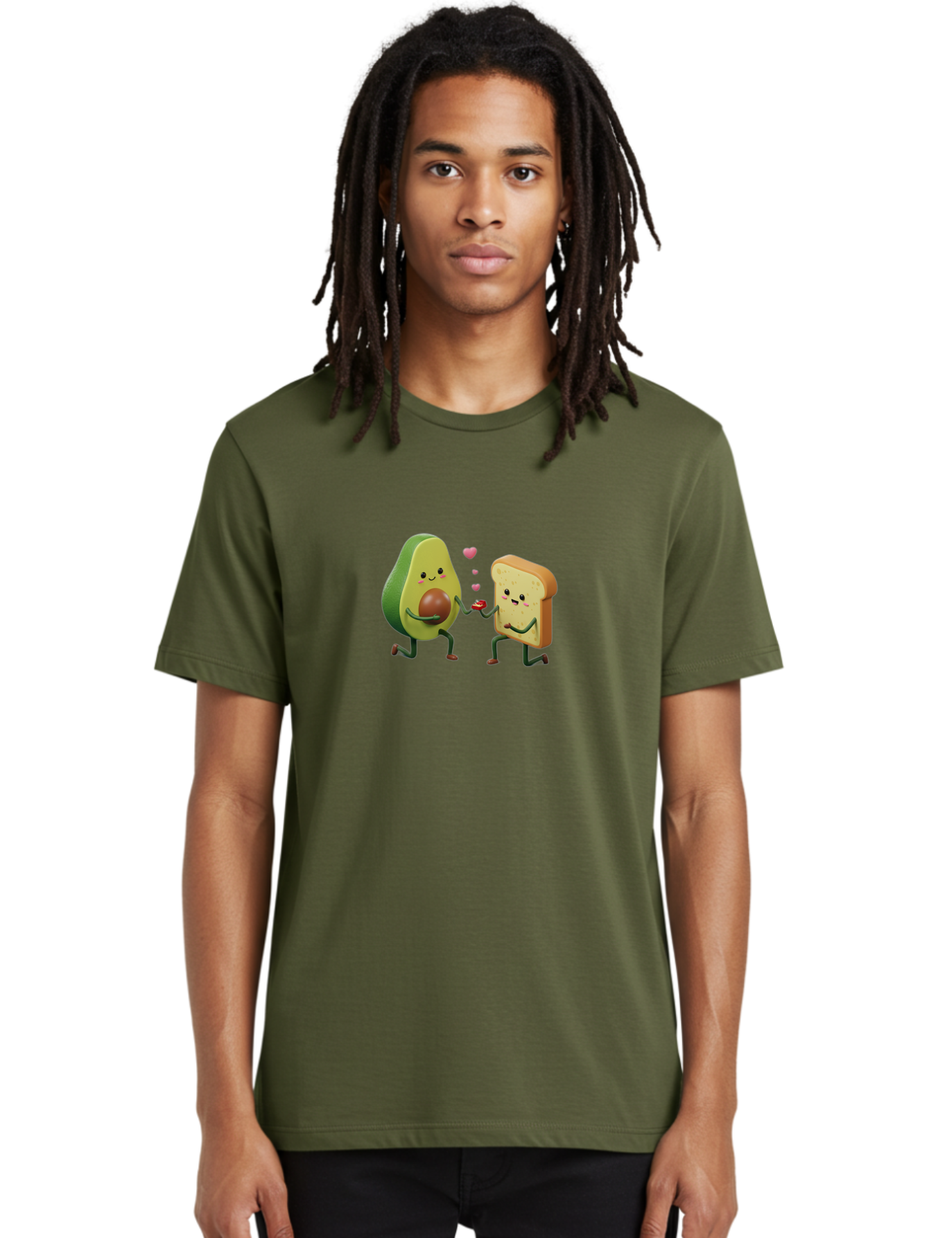 Avocado-Toast-Couple-3 Men'S Graphic Tee, 100% Cotton, Comfortable Casual Summer Wear, Machine Washable, Vintage Camera, Old Camera, Antique Camera, Black Camera, Classic Photography, Photography Equipment, Nostalgic Device, Film Camera, Bah535