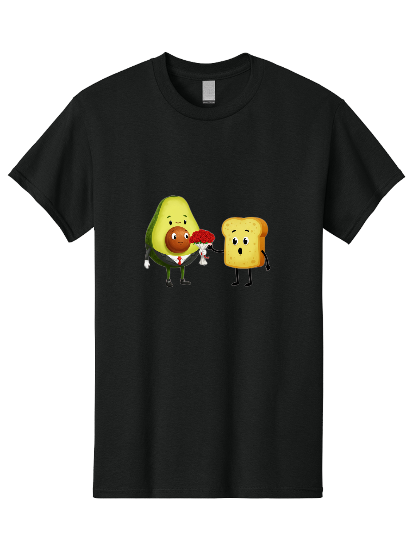 Avocado-Toast-Couple-4 Men'S Graphic Tee, 100% Cotton, Comfortable Casual Summer Wear, Machine Washable, Vintage Camera, Old Camera, Antique Camera, Black Camera, Classic Photography, Photography Equipment, Nostalgic Device, Film Camera, Bah536