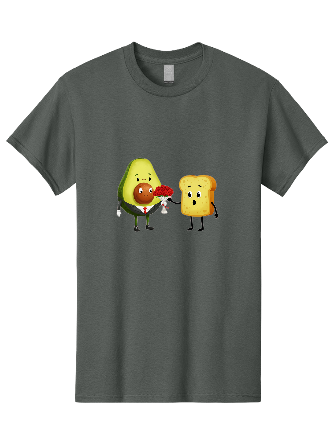 Avocado-Toast-Couple-4 Men'S Graphic Tee, 100% Cotton, Comfortable Casual Summer Wear, Machine Washable, Vintage Camera, Old Camera, Antique Camera, Black Camera, Classic Photography, Photography Equipment, Nostalgic Device, Film Camera, Bah536