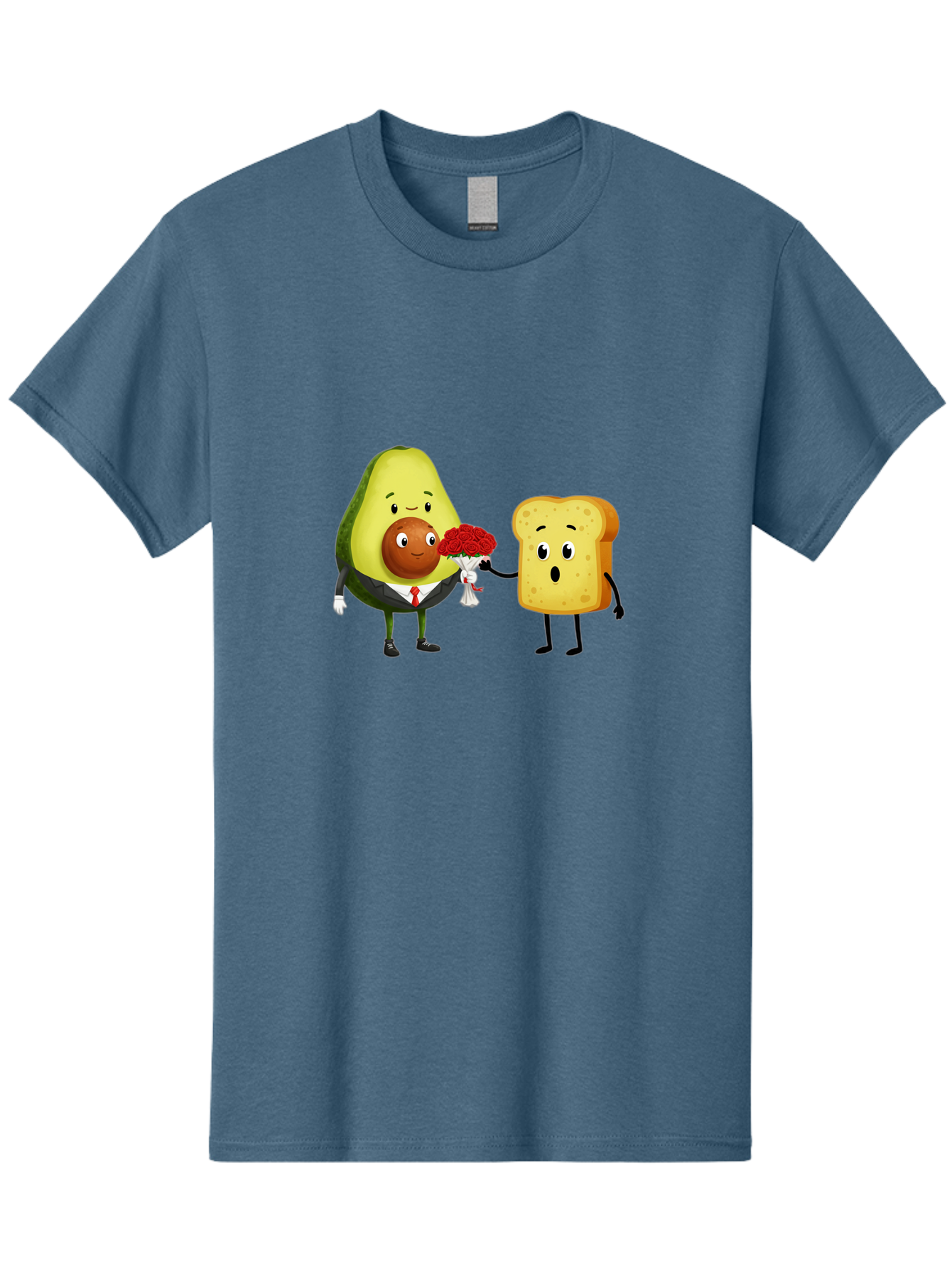 Avocado-Toast-Couple-4 Men'S Graphic Tee, 100% Cotton, Comfortable Casual Summer Wear, Machine Washable, Vintage Camera, Old Camera, Antique Camera, Black Camera, Classic Photography, Photography Equipment, Nostalgic Device, Film Camera, Bah536