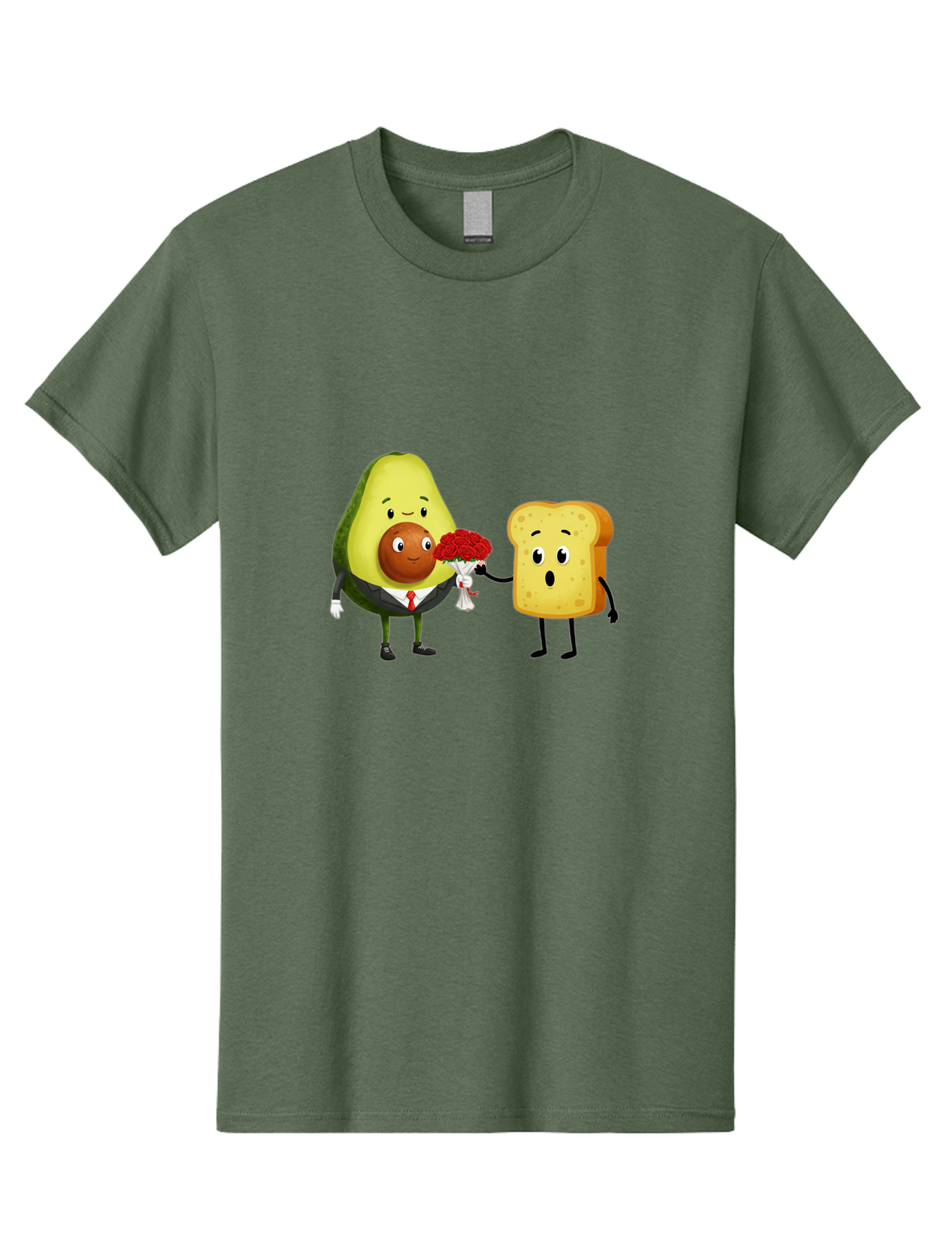 Avocado-Toast-Couple-4 Men'S Graphic Tee, 100% Cotton, Comfortable Casual Summer Wear, Machine Washable, Vintage Camera, Old Camera, Antique Camera, Black Camera, Classic Photography, Photography Equipment, Nostalgic Device, Film Camera, Bah536