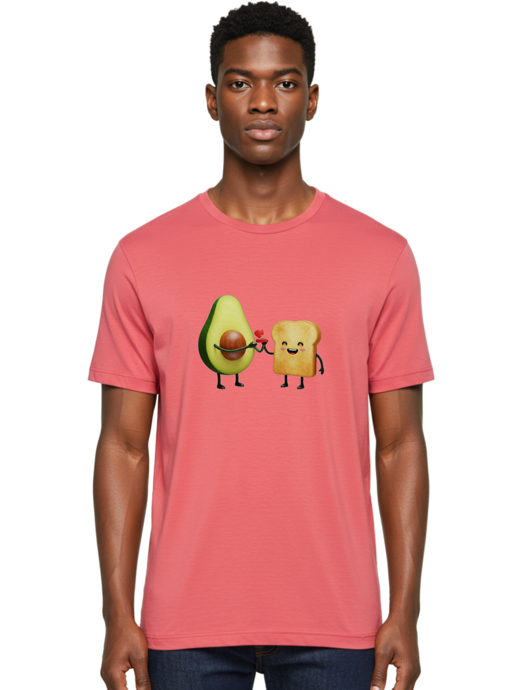 Avocado-Toast-Couple Men'S Graphic Tee, 100% Cotton, Comfortable Casual Summer Wear, Machine Washable, Vintage Camera, Old Camera, Antique Camera, Black Camera, Classic Photography, Photography Equipment, Nostalgic Device, Film Camera, Bah537