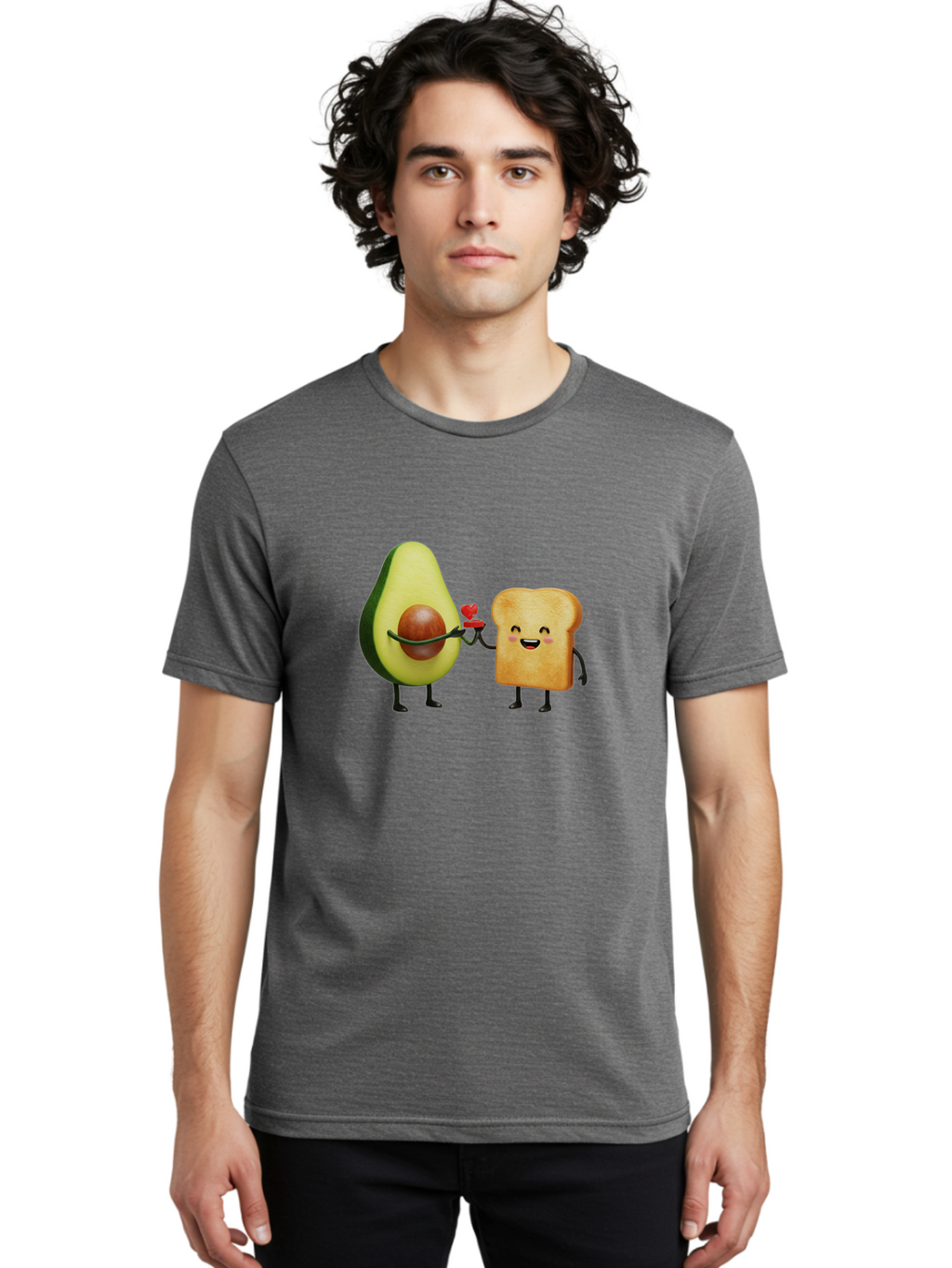 Avocado-Toast-Couple Men'S Graphic Tee, 100% Cotton, Comfortable Casual Summer Wear, Machine Washable, Vintage Camera, Old Camera, Antique Camera, Black Camera, Classic Photography, Photography Equipment, Nostalgic Device, Film Camera, Bah537