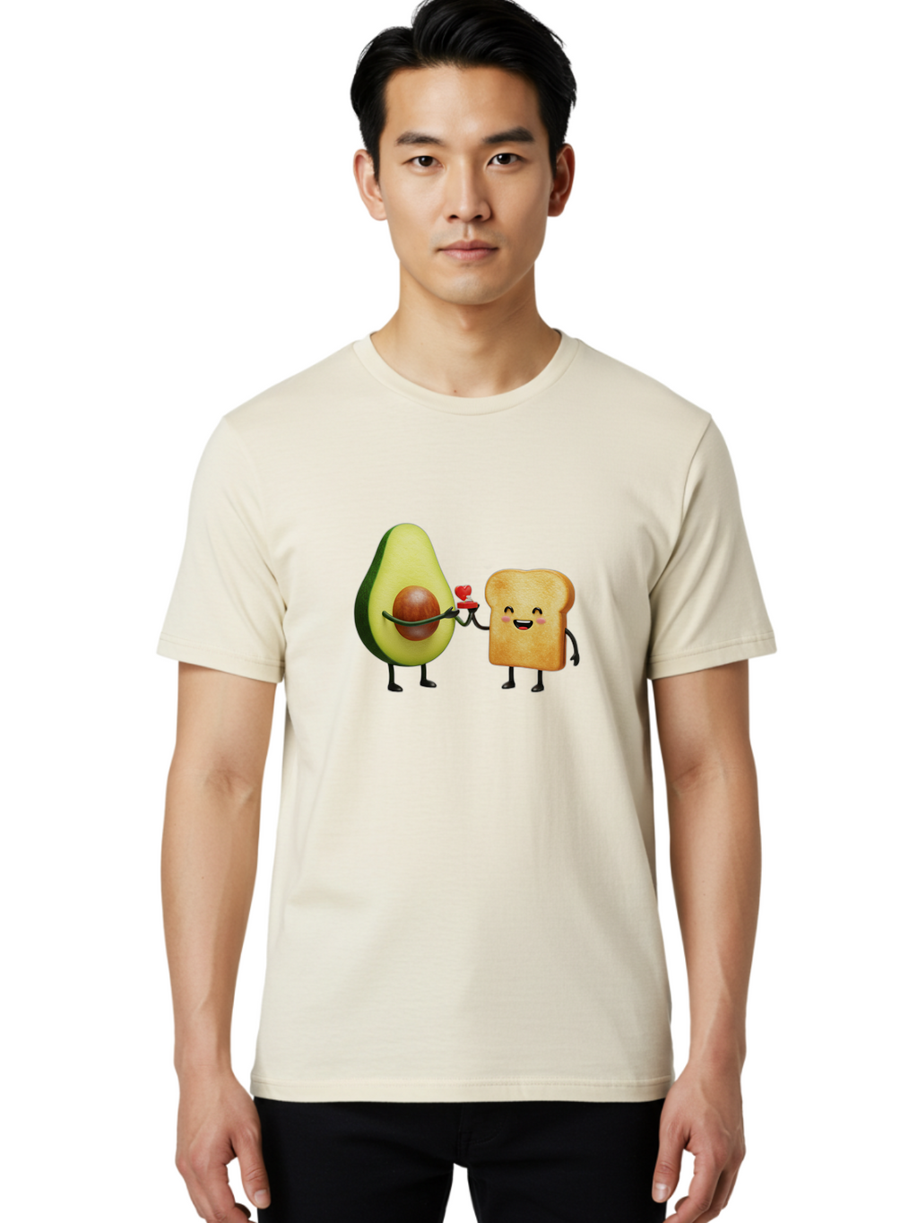 Avocado-Toast-Couple Men'S Graphic Tee, 100% Cotton, Comfortable Casual Summer Wear, Machine Washable, Vintage Camera, Old Camera, Antique Camera, Black Camera, Classic Photography, Photography Equipment, Nostalgic Device, Film Camera, Bah537