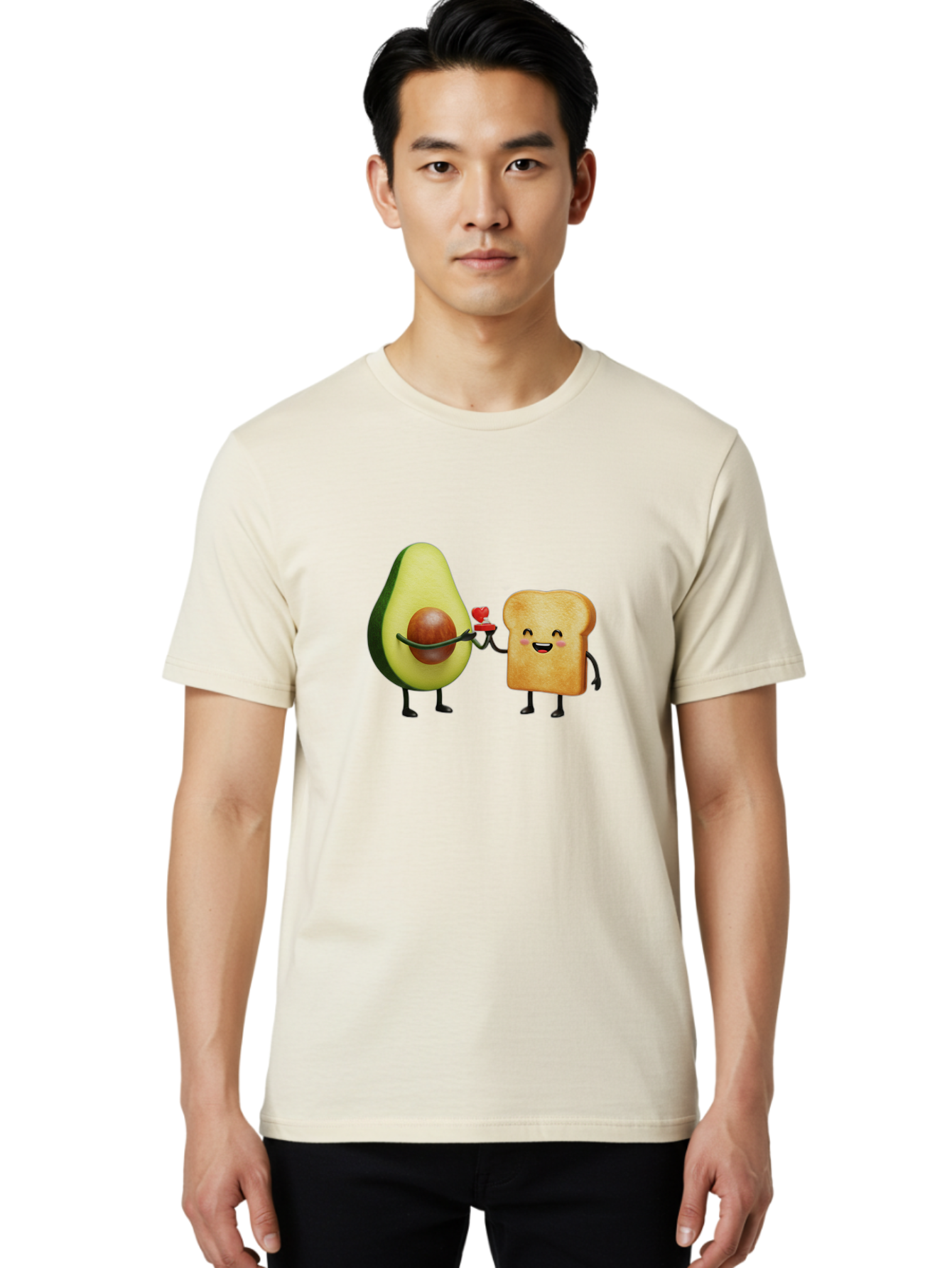 Avocado-Toast-Couple Men'S Graphic Tee, 100% Cotton, Comfortable Casual Summer Wear, Machine Washable, Vintage Camera, Old Camera, Antique Camera, Black Camera, Classic Photography, Photography Equipment, Nostalgic Device, Film Camera, Bah537