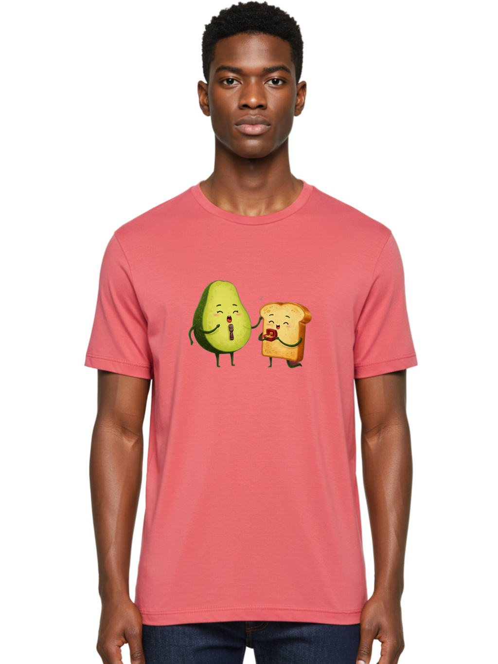 Avocado-Toast-Duo Men'S Graphic Tee, 100% Cotton, Comfortable Casual Summer Wear, Machine Washable, Vintage Camera, Old Camera, Antique Camera, Black Camera, Classic Photography, Photography Equipment, Nostalgic Device, Film Camera, Camera Art Bah538