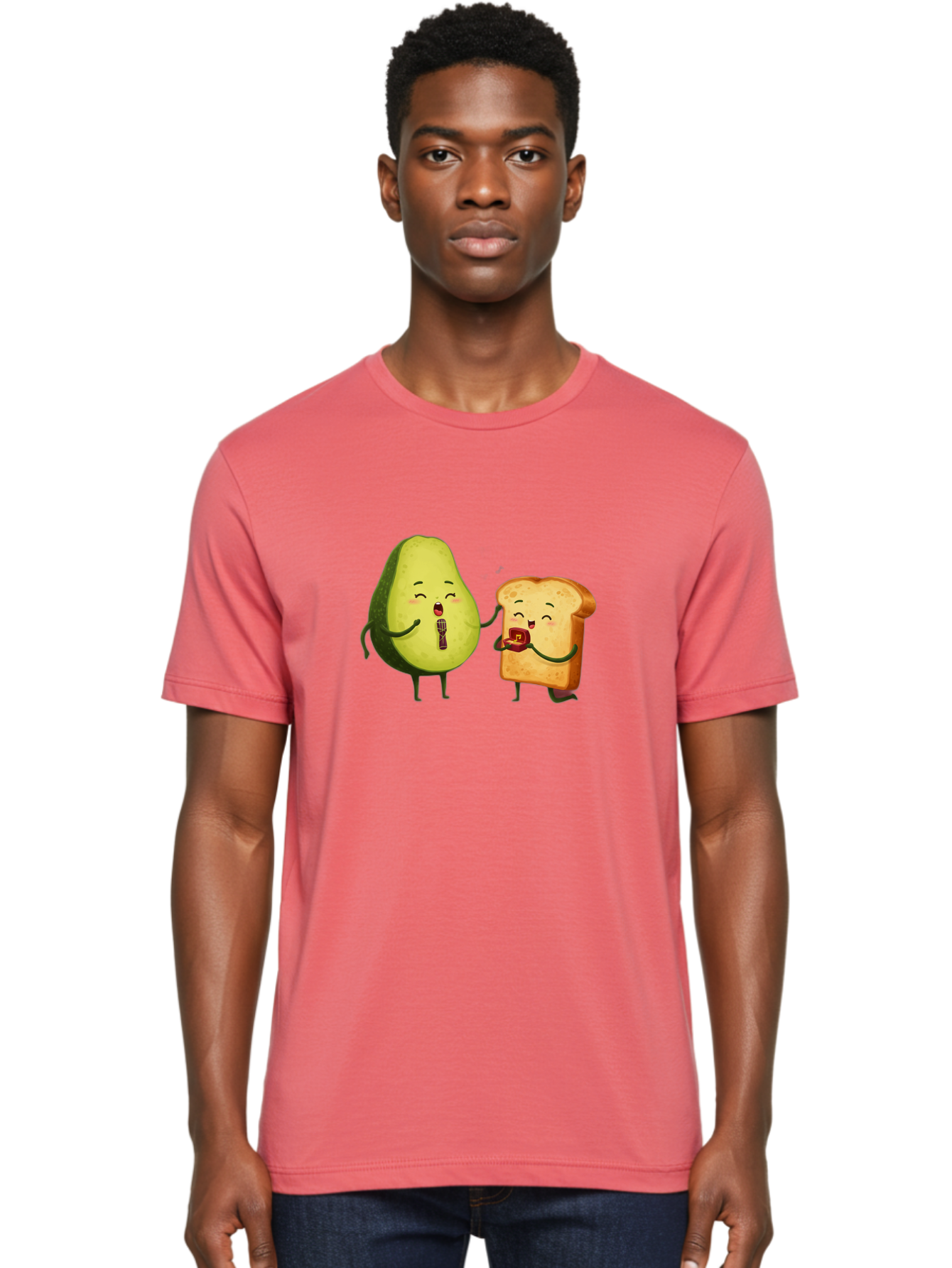 Avocado-Toast-Duo Men'S Graphic Tee, 100% Cotton, Comfortable Casual Summer Wear, Machine Washable, Vintage Camera, Old Camera, Antique Camera, Black Camera, Classic Photography, Photography Equipment, Nostalgic Device, Film Camera, Camera Art Bah538
