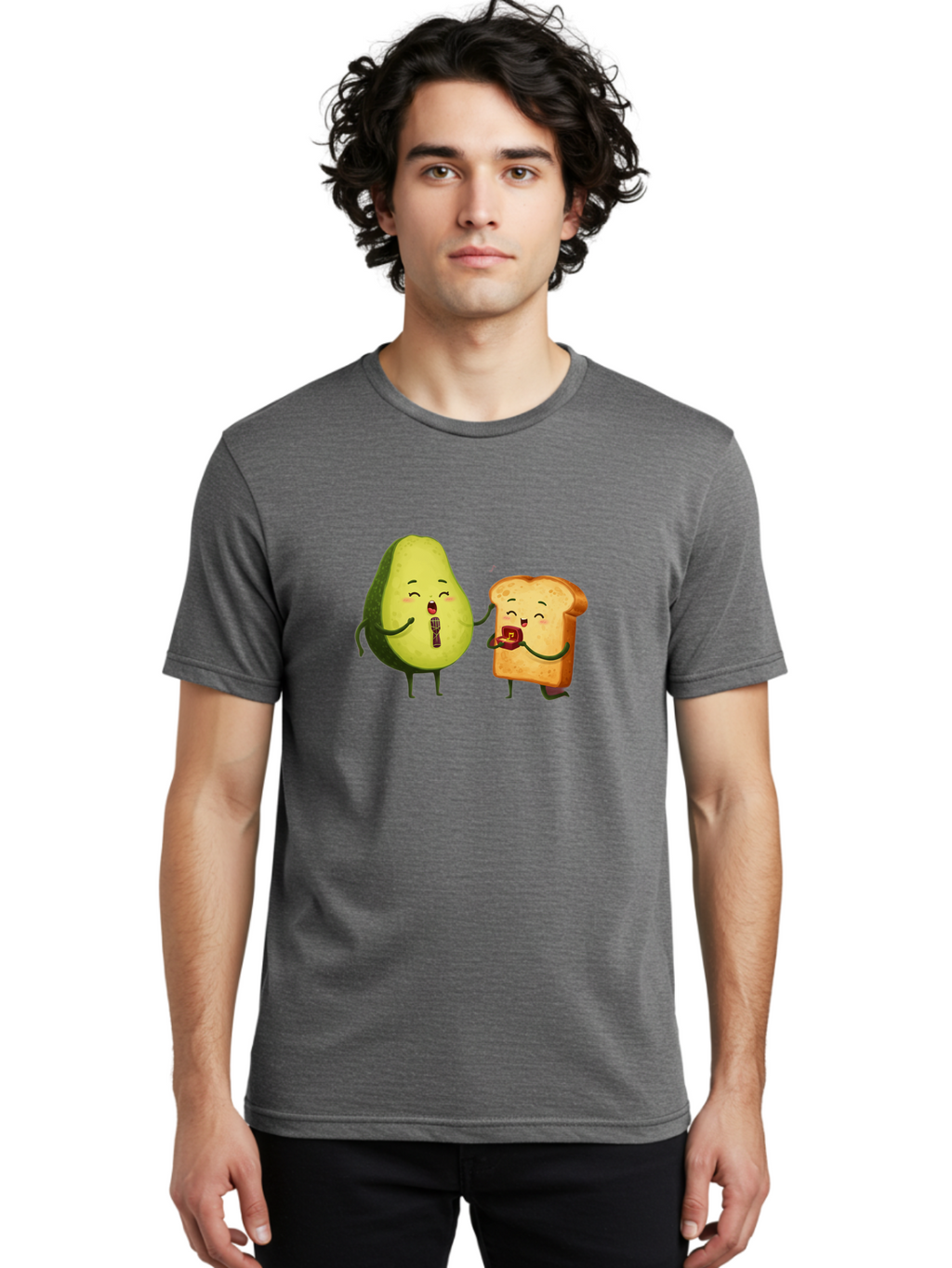 Avocado-Toast-Duo Men'S Graphic Tee, 100% Cotton, Comfortable Casual Summer Wear, Machine Washable, Vintage Camera, Old Camera, Antique Camera, Black Camera, Classic Photography, Photography Equipment, Nostalgic Device, Film Camera, Camera Art Bah538