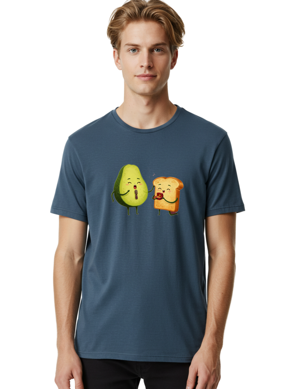 Avocado-Toast-Duo Men'S Graphic Tee, 100% Cotton, Comfortable Casual Summer Wear, Machine Washable, Vintage Camera, Old Camera, Antique Camera, Black Camera, Classic Photography, Photography Equipment, Nostalgic Device, Film Camera, Camera Art Bah538