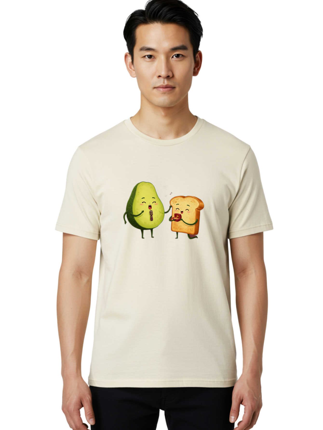 Avocado-Toast-Duo Men'S Graphic Tee, 100% Cotton, Comfortable Casual Summer Wear, Machine Washable, Vintage Camera, Old Camera, Antique Camera, Black Camera, Classic Photography, Photography Equipment, Nostalgic Device, Film Camera, Camera Art Bah538