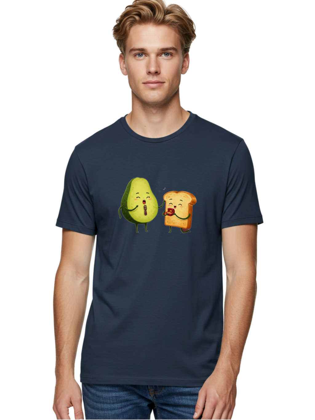 Avocado-Toast-Duo Men'S Graphic Tee, 100% Cotton, Comfortable Casual Summer Wear, Machine Washable, Vintage Camera, Old Camera, Antique Camera, Black Camera, Classic Photography, Photography Equipment, Nostalgic Device, Film Camera, Camera Art Bah538