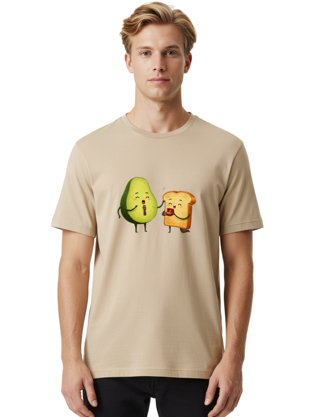 Avocado-Toast-Duo Men'S Graphic Tee, 100% Cotton, Comfortable Casual Summer Wear, Machine Washable, Vintage Camera, Old Camera, Antique Camera, Black Camera, Classic Photography, Photography Equipment, Nostalgic Device, Film Camera, Camera Art Bah538