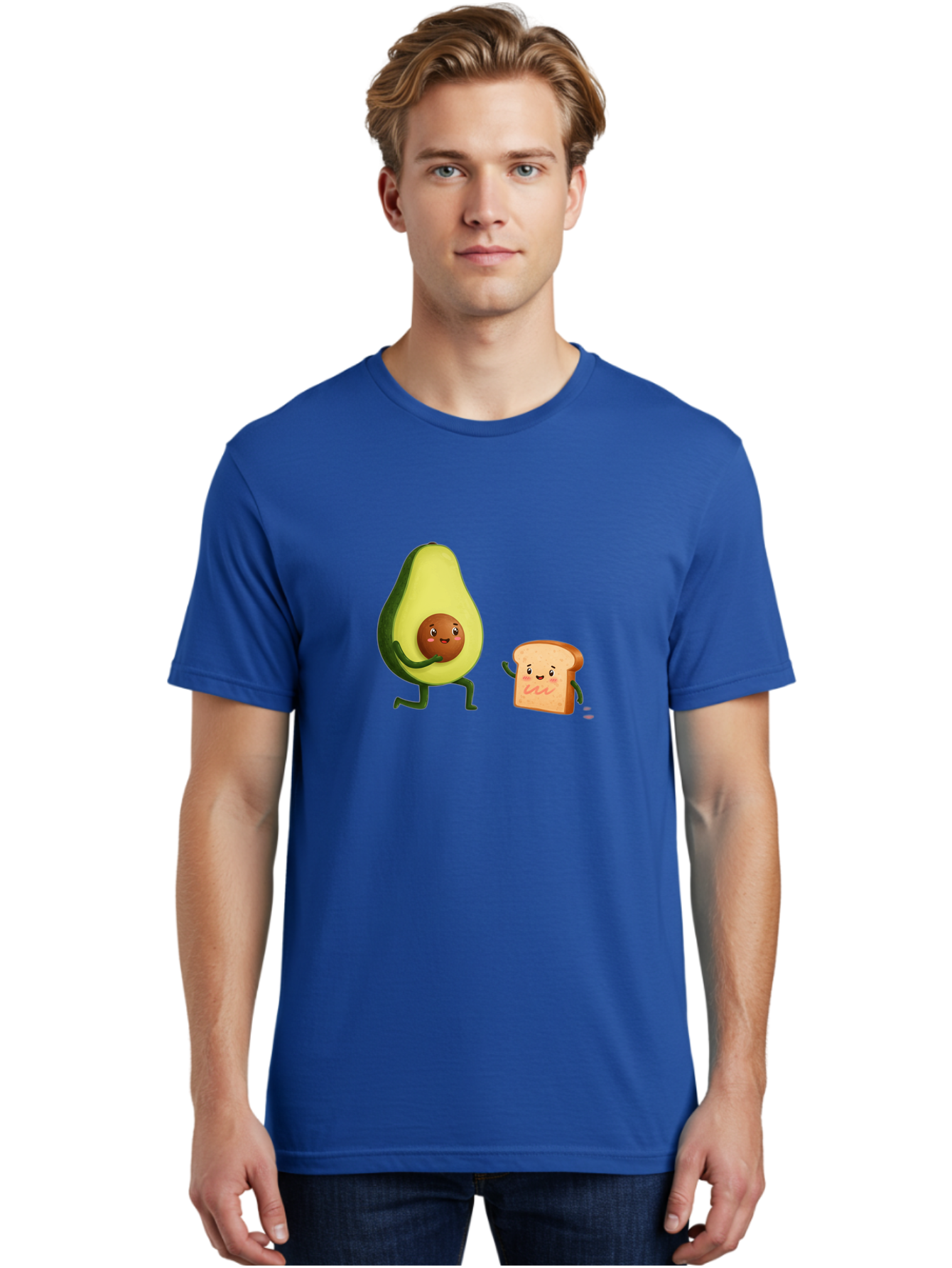 Avocado-Toast-Friends-1 Men'S Graphic Tee, 100% Cotton, Comfortable Casual Summer Wear, Machine Washable, Vintage Camera, Old Camera, Antique Camera, Black Camera, Classic Photography, Photography Equipment, Nostalgic Device, Film Camera, Bah539
