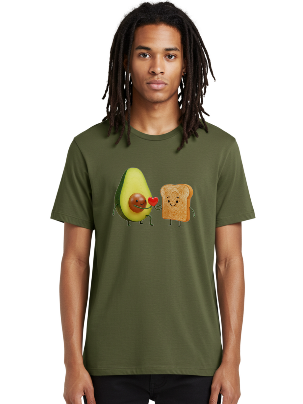 Avocado-Toast-Love-1 Men'S Graphic Tee, 100% Cotton, Comfortable Casual Summer Wear, Machine Washable, Vintage Camera, Old Camera, Antique Camera, Black Camera, Classic Photography, Photography Equipment, Nostalgic Device, Film Camera, Bah541