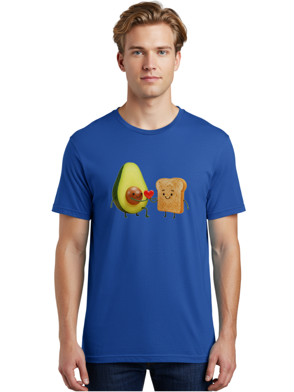 Avocado-Toast-Love-1 Men'S Graphic Tee, 100% Cotton, Comfortable Casual Summer Wear, Machine Washable, Vintage Camera, Old Camera, Antique Camera, Black Camera, Classic Photography, Photography Equipment, Nostalgic Device, Film Camera, Bah541