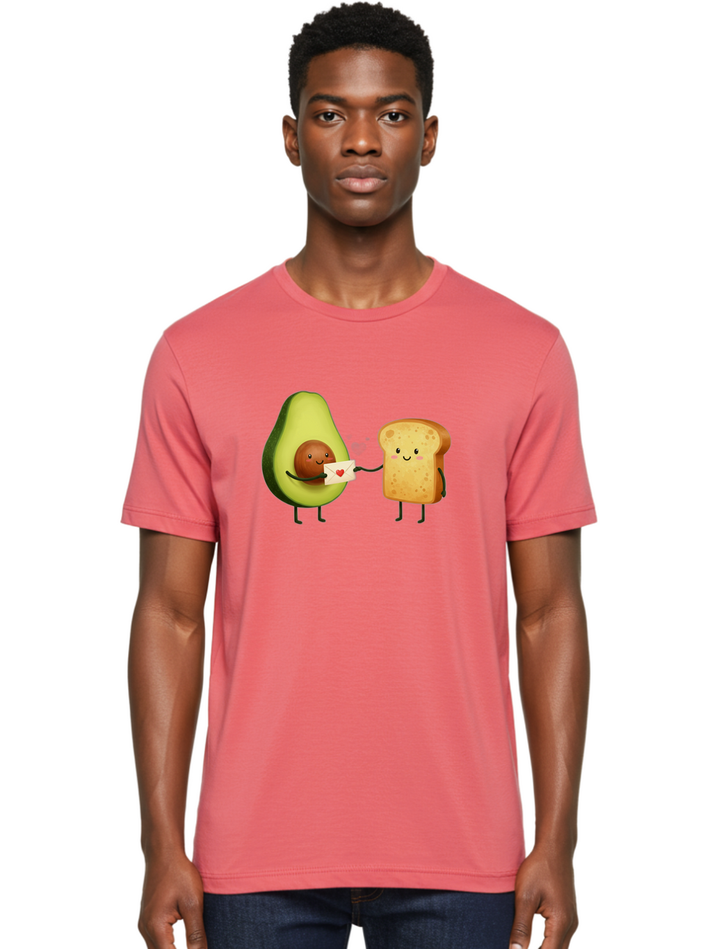 Avocado-Toast-Love-2 Men'S Graphic Tee, 100% Cotton, Comfortable Casual Summer Wear, Machine Washable, Vintage Camera, Old Camera, Antique Camera, Black Camera, Classic Photography, Photography Equipment, Nostalgic Device, Film Camera, Bah542
