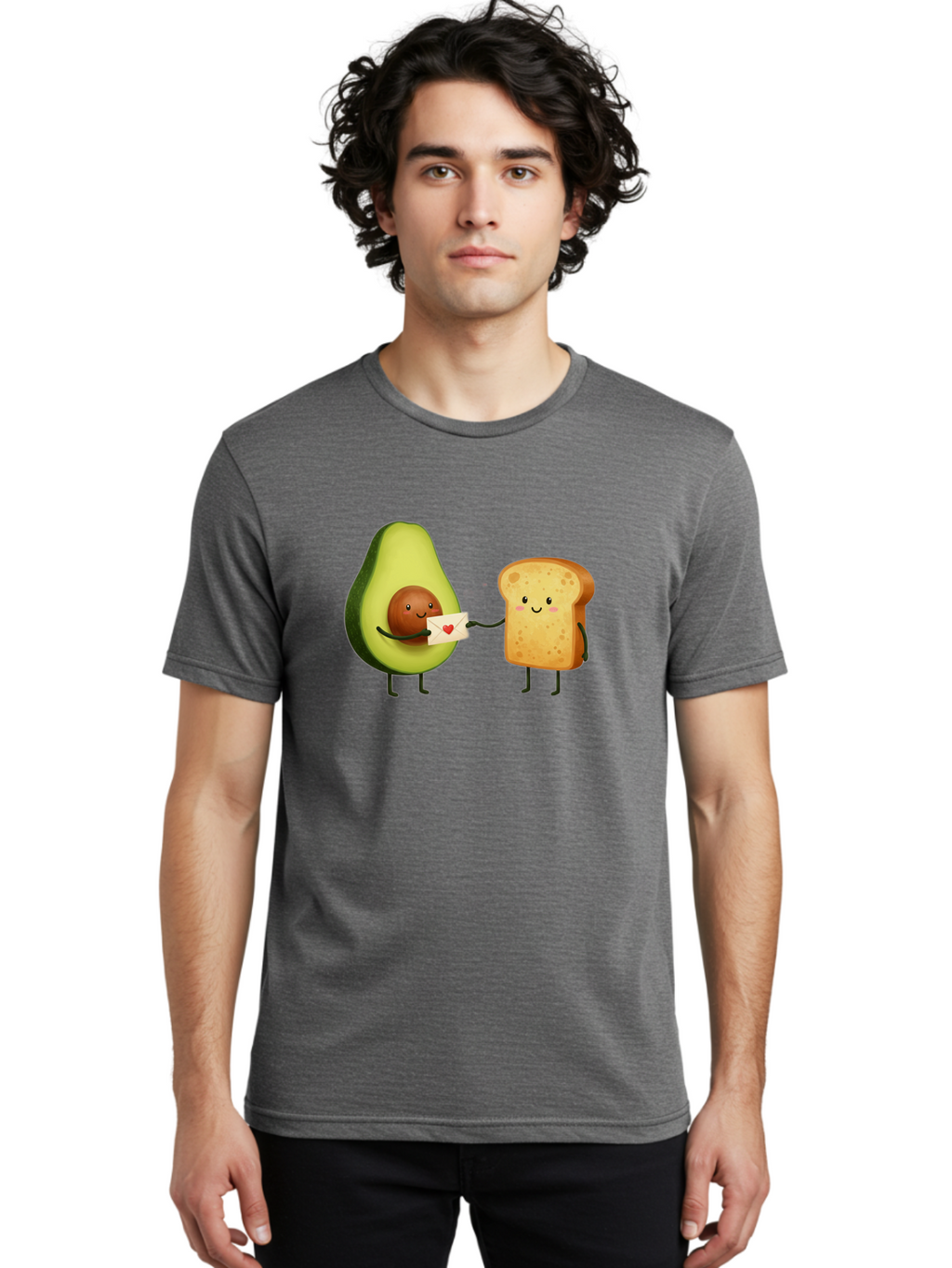 Avocado-Toast-Love-2 Men'S Graphic Tee, 100% Cotton, Comfortable Casual Summer Wear, Machine Washable, Vintage Camera, Old Camera, Antique Camera, Black Camera, Classic Photography, Photography Equipment, Nostalgic Device, Film Camera, Bah542