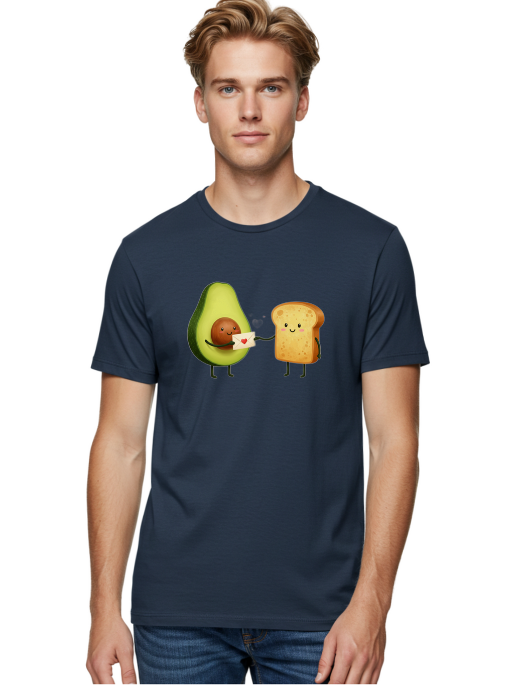 Avocado-Toast-Love-2 Men'S Graphic Tee, 100% Cotton, Comfortable Casual Summer Wear, Machine Washable, Vintage Camera, Old Camera, Antique Camera, Black Camera, Classic Photography, Photography Equipment, Nostalgic Device, Film Camera, Bah542