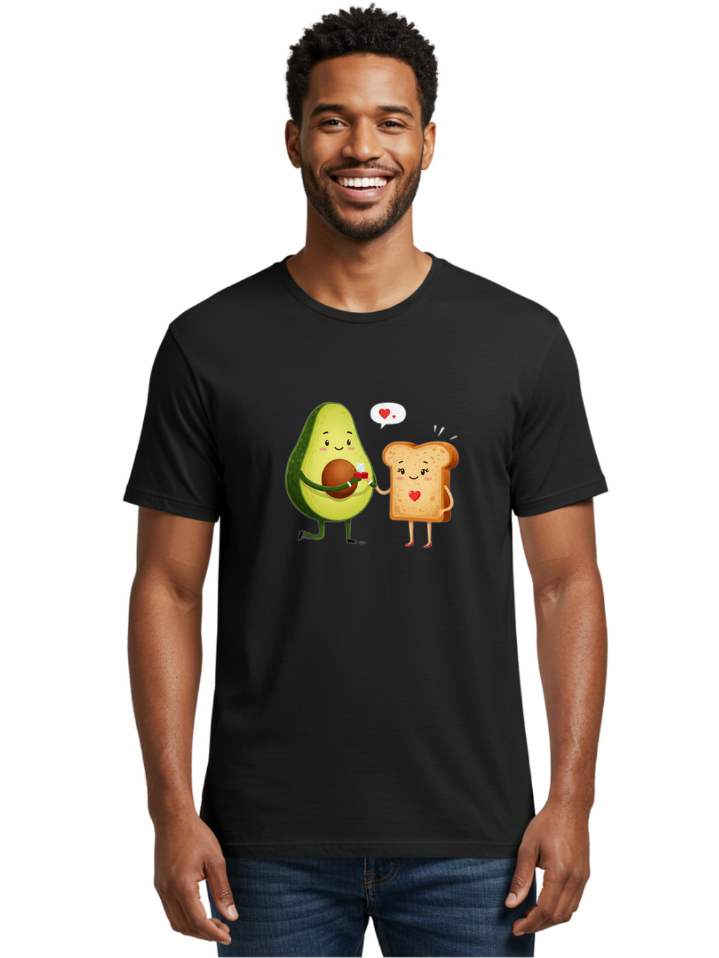 Avocado-Toast-Love Men'S Graphic Tee, 100% Cotton, Comfortable Casual Summer Wear, Machine Washable, Vintage Camera, Old Camera, Antique Camera, Black Camera, Classic Photography, Photography Equipment, Nostalgic Device, Film Camera, Bah543
