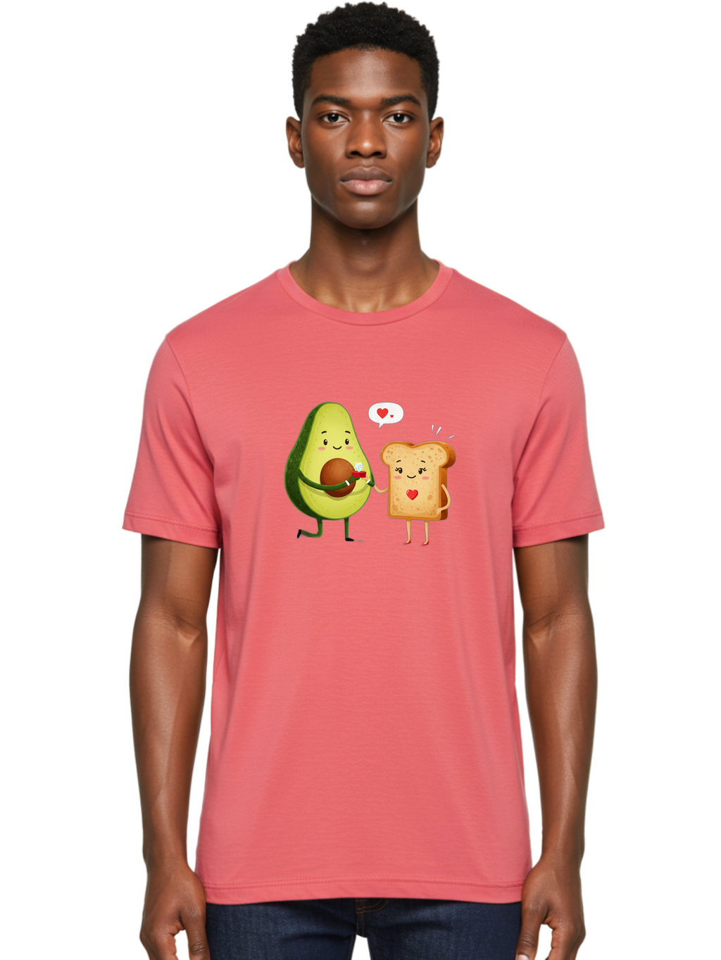 Avocado-Toast-Love Men'S Graphic Tee, 100% Cotton, Comfortable Casual Summer Wear, Machine Washable, Vintage Camera, Old Camera, Antique Camera, Black Camera, Classic Photography, Photography Equipment, Nostalgic Device, Film Camera, Bah543