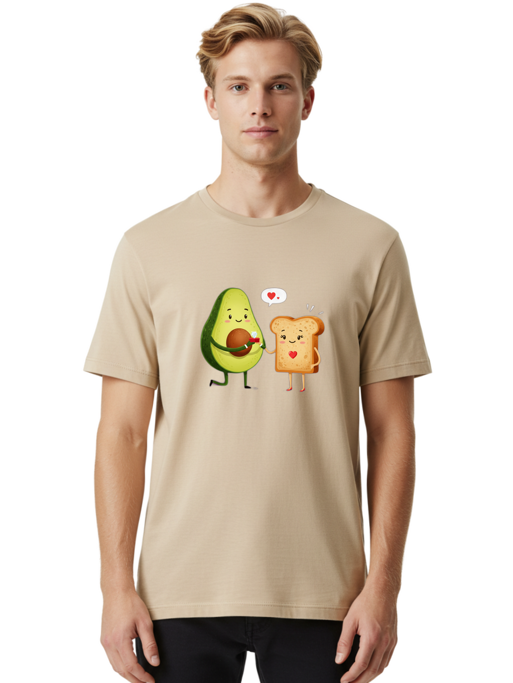 Avocado-Toast-Love Men'S Graphic Tee, 100% Cotton, Comfortable Casual Summer Wear, Machine Washable, Vintage Camera, Old Camera, Antique Camera, Black Camera, Classic Photography, Photography Equipment, Nostalgic Device, Film Camera, Bah543