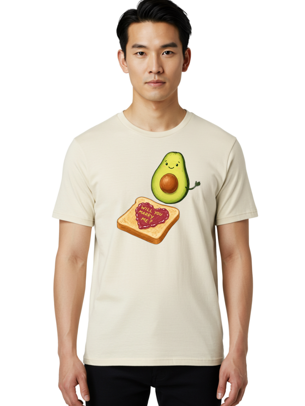 Avocado-Toast-Proposal Men'S Graphic Tee, 100% Cotton, Comfortable Casual Summer Wear, Machine Washable, Vintage Camera, Old Camera, Antique Camera, Black Camera, Classic Photography, Photography Equipment, Nostalgic Device, Film Camera, Bah544