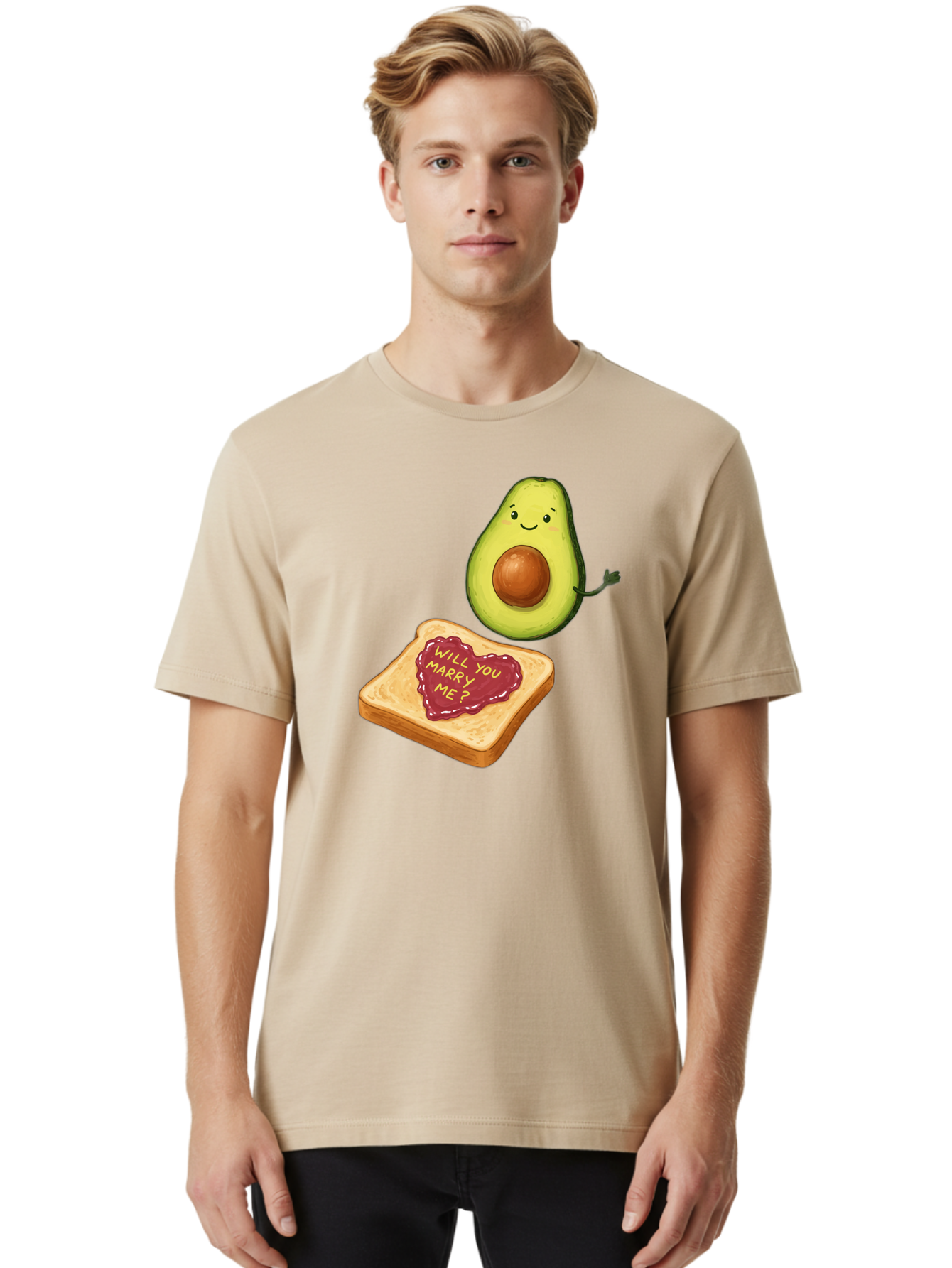 Avocado-Toast-Proposal Men'S Graphic Tee, 100% Cotton, Comfortable Casual Summer Wear, Machine Washable, Vintage Camera, Old Camera, Antique Camera, Black Camera, Classic Photography, Photography Equipment, Nostalgic Device, Film Camera, Bah544