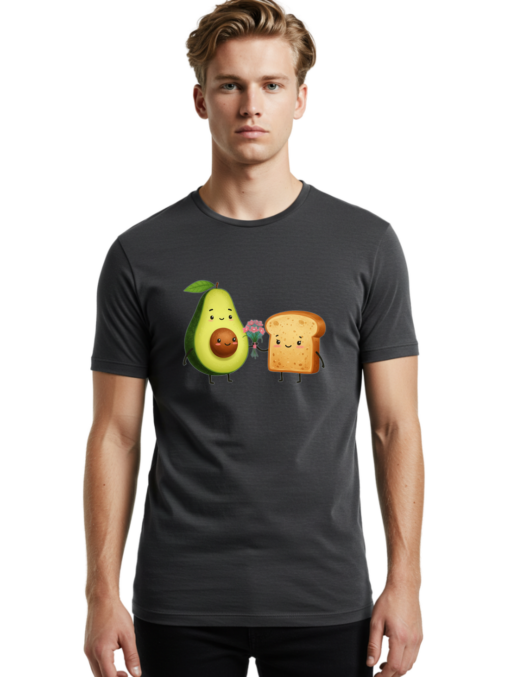 Avocado-Toast-Romance Men'S Graphic Tee, 100% Cotton, Comfortable Casual Summer Wear, Machine Washable, Vintage Camera, Old Camera, Antique Camera, Black Camera, Classic Photography, Photography Equipment, Nostalgic Device, Film Camera, Bah545