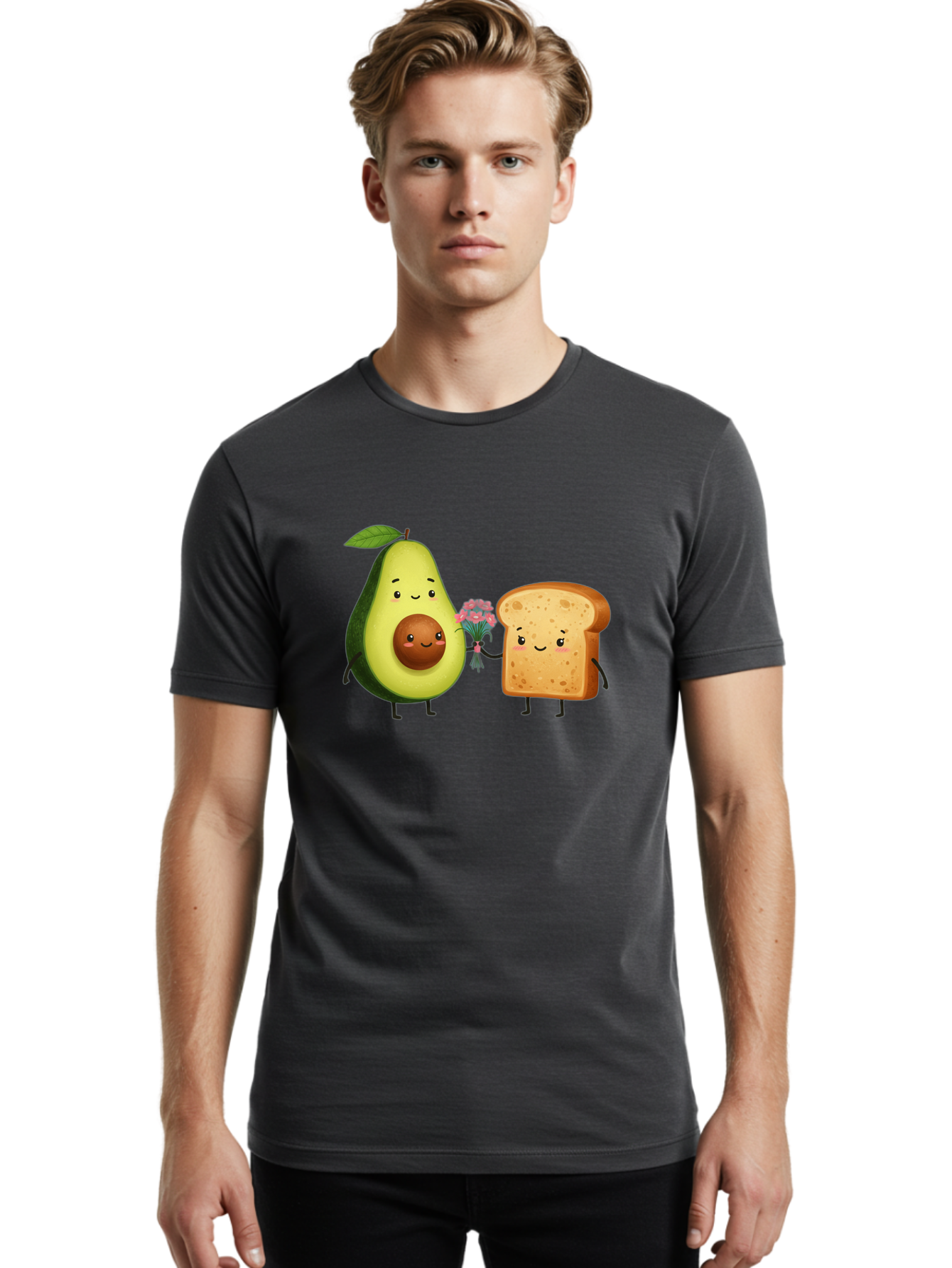 Avocado-Toast-Romance Men'S Graphic Tee, 100% Cotton, Comfortable Casual Summer Wear, Machine Washable, Vintage Camera, Old Camera, Antique Camera, Black Camera, Classic Photography, Photography Equipment, Nostalgic Device, Film Camera, Bah545
