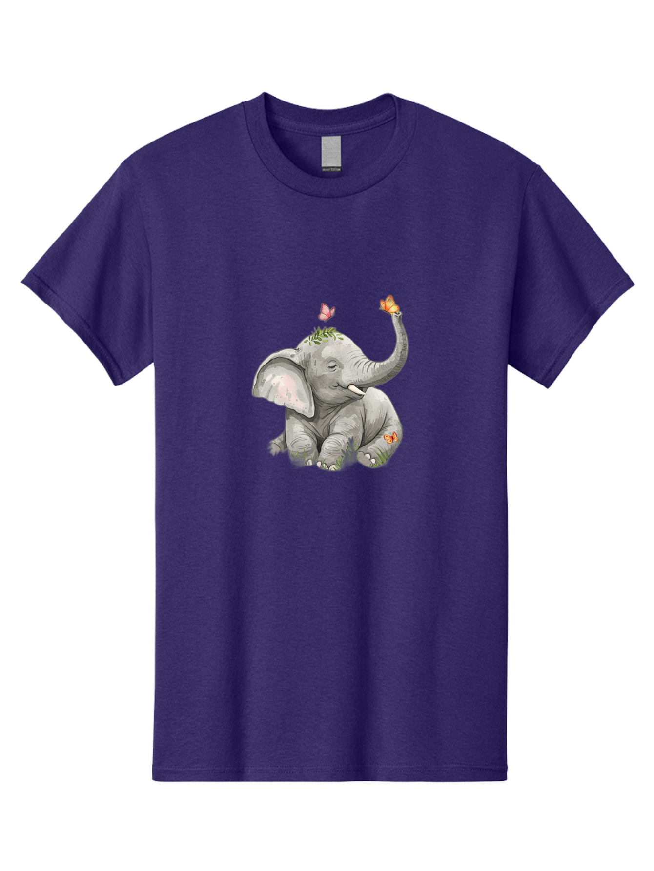 Baby-Elephant-With-Butterflies Men'S Graphic Tee, 100% Cotton, Comfortable Casual Summer Wear, Machine Washable, Vintage Camera, Old Camera, Antique Camera, Black Camera, Classic Photography, Photography Equipment, Nostalgic Device, Bah548