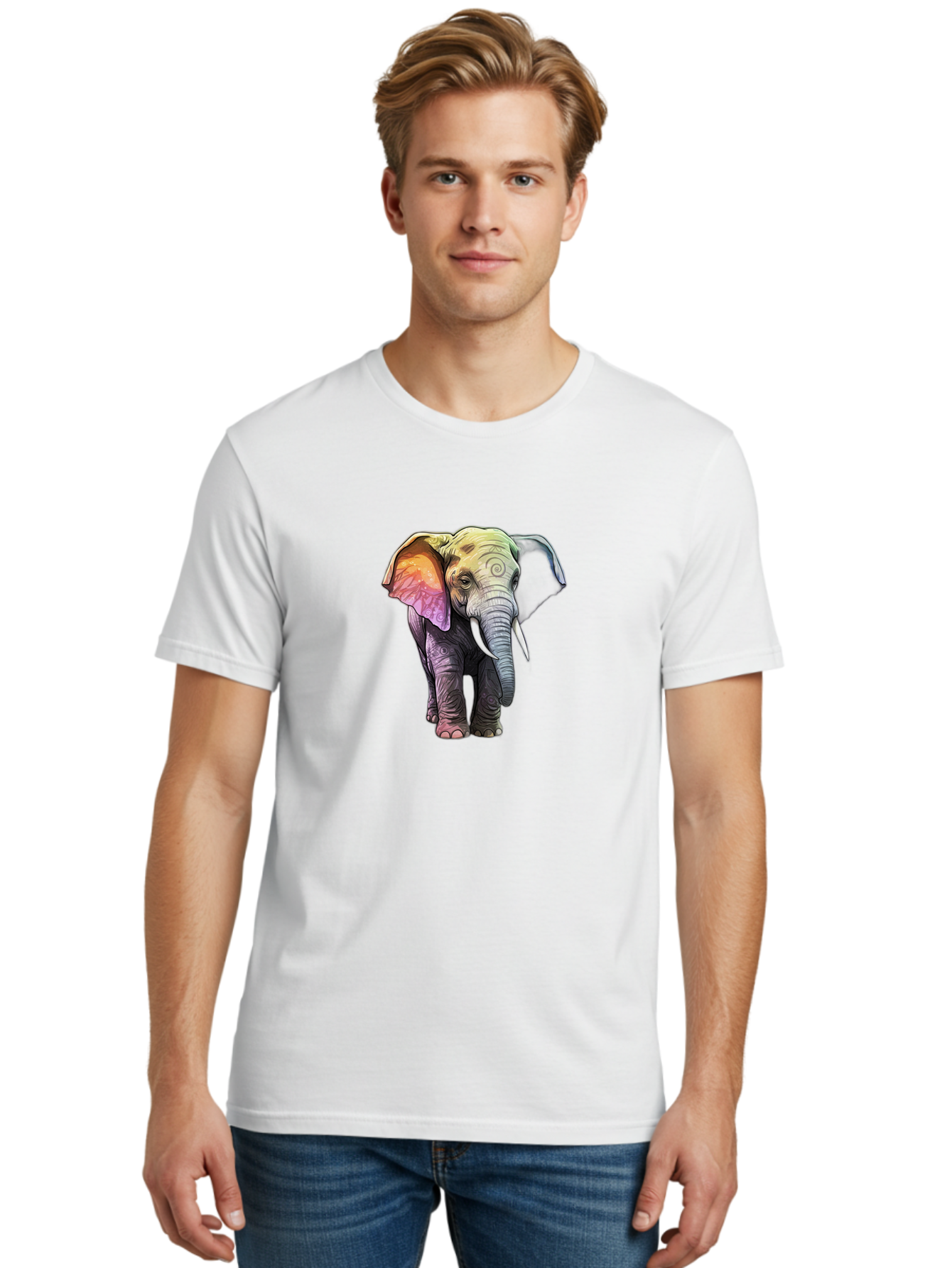 Baby-Elephant Men'S Graphic Tee, 100% Cotton, Comfortable Casual Summer Wear, Machine Washable, Vintage Camera, Old Camera, Antique Camera, Black Camera, Classic Photography, Photography Equipment, Nostalgic Device, Film Camera, Camera Art Bah549