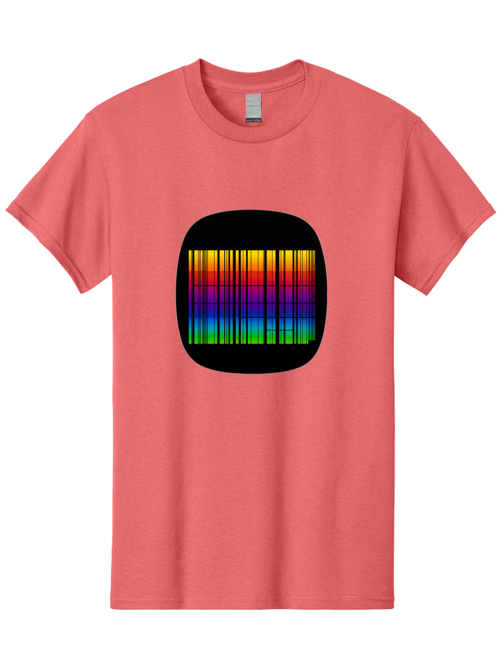 Barcode-Tv-Screen Men'S Graphic Tee, 100% Cotton, Comfortable Casual Summer Wear, Machine Washable, Vintage Camera, Old Camera, Antique Camera, Black Camera, Classic Photography, Photography Equipment, Nostalgic Device, Film Camera, Camera Art Bah551