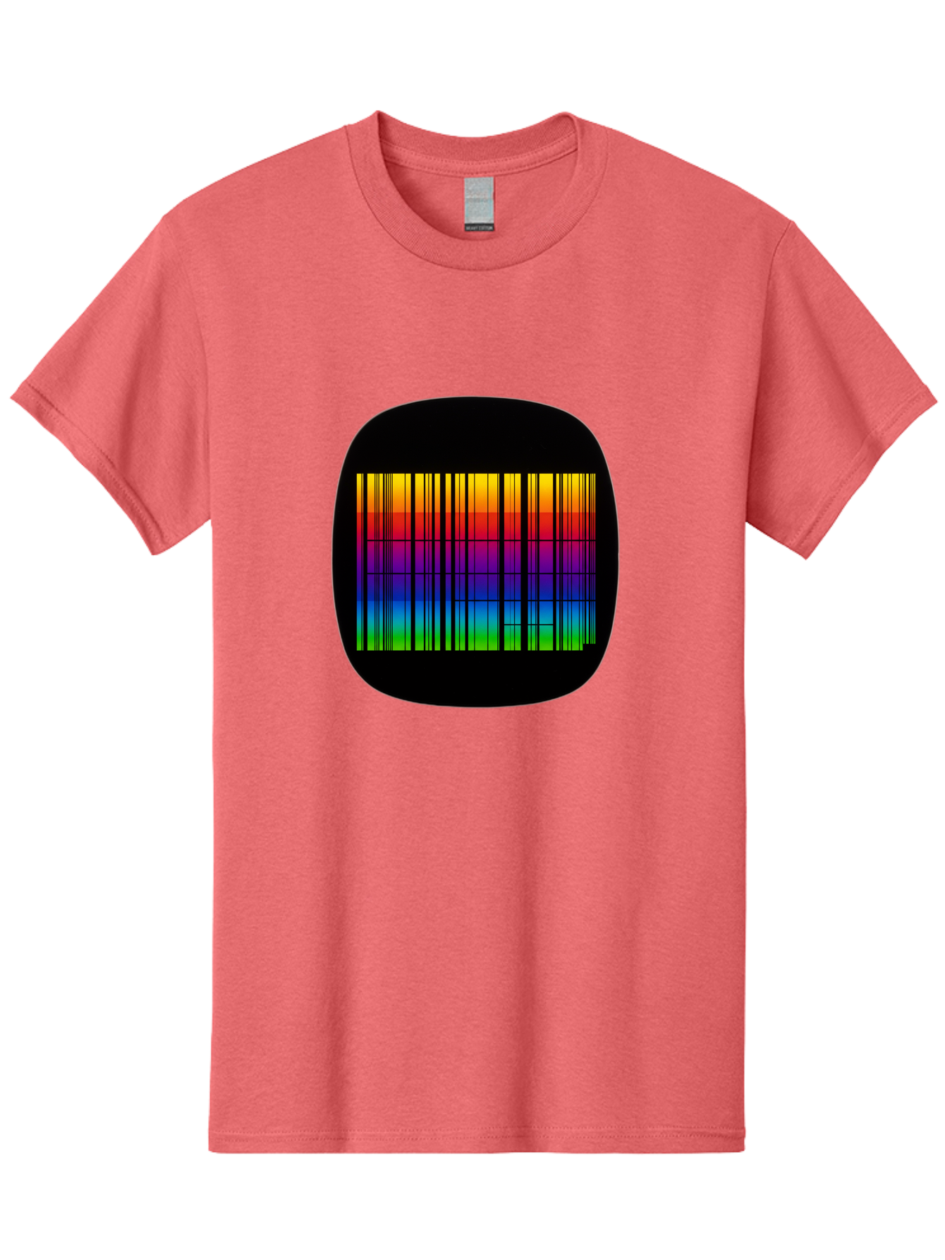 Barcode-Tv-Screen Men'S Graphic Tee, 100% Cotton, Comfortable Casual Summer Wear, Machine Washable, Vintage Camera, Old Camera, Antique Camera, Black Camera, Classic Photography, Photography Equipment, Nostalgic Device, Film Camera, Camera Art Bah551