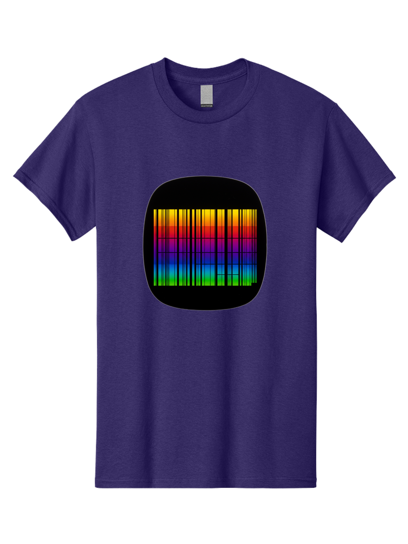 Barcode-Tv-Screen Men'S Graphic Tee, 100% Cotton, Comfortable Casual Summer Wear, Machine Washable, Vintage Camera, Old Camera, Antique Camera, Black Camera, Classic Photography, Photography Equipment, Nostalgic Device, Film Camera, Camera Art Bah551