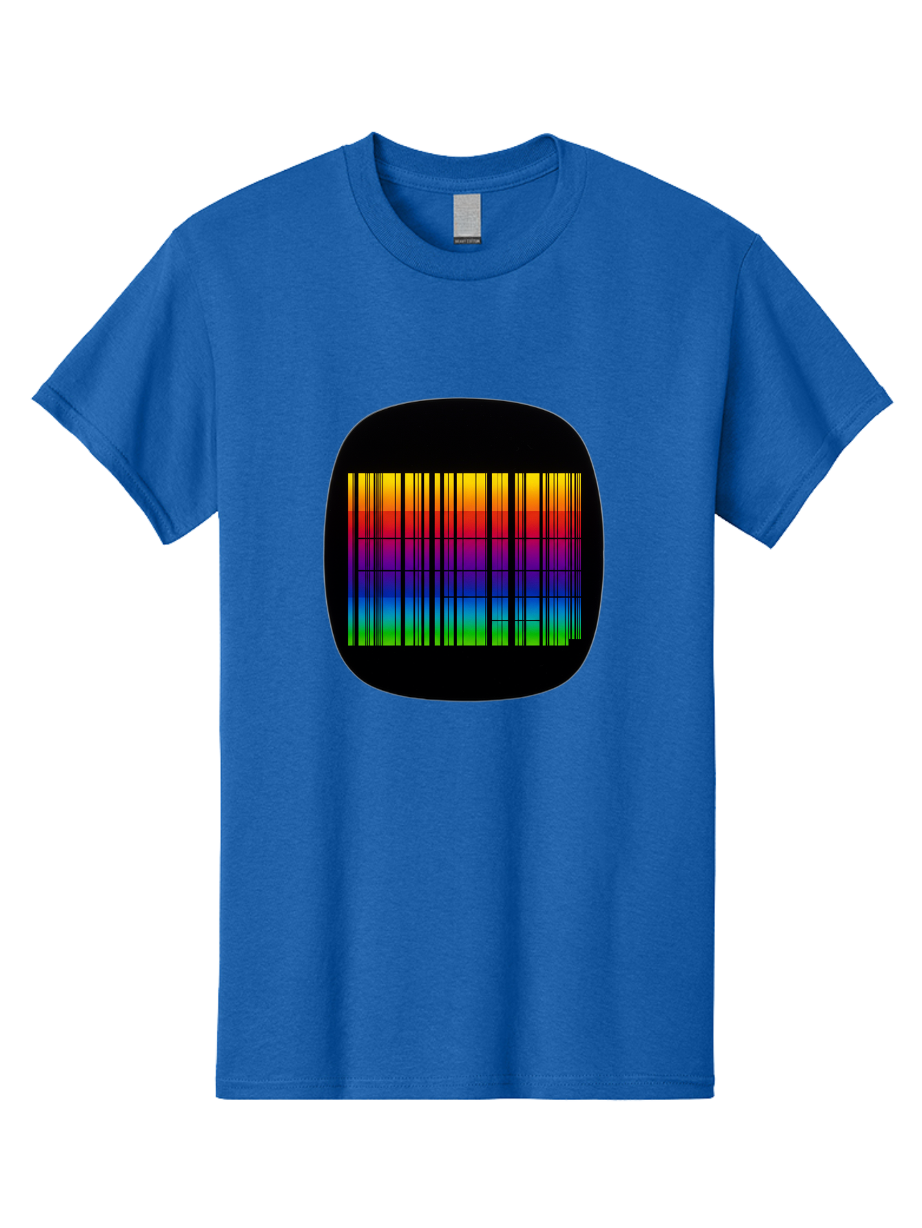Barcode-Tv-Screen Men'S Graphic Tee, 100% Cotton, Comfortable Casual Summer Wear, Machine Washable, Vintage Camera, Old Camera, Antique Camera, Black Camera, Classic Photography, Photography Equipment, Nostalgic Device, Film Camera, Camera Art Bah551