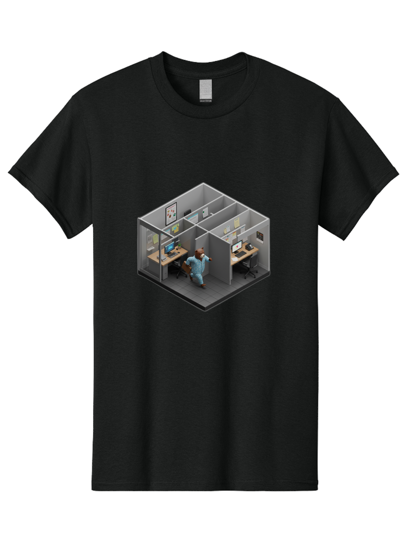 Bear-In-Office Men'S Graphic Tee, 100% Cotton, Comfortable Casual Summer Wear, Machine Washable, Vintage Camera, Old Camera, Antique Camera, Black Camera, Classic Photography, Photography Equipment, Nostalgic Device, Film Camera, Camera Art Bah567