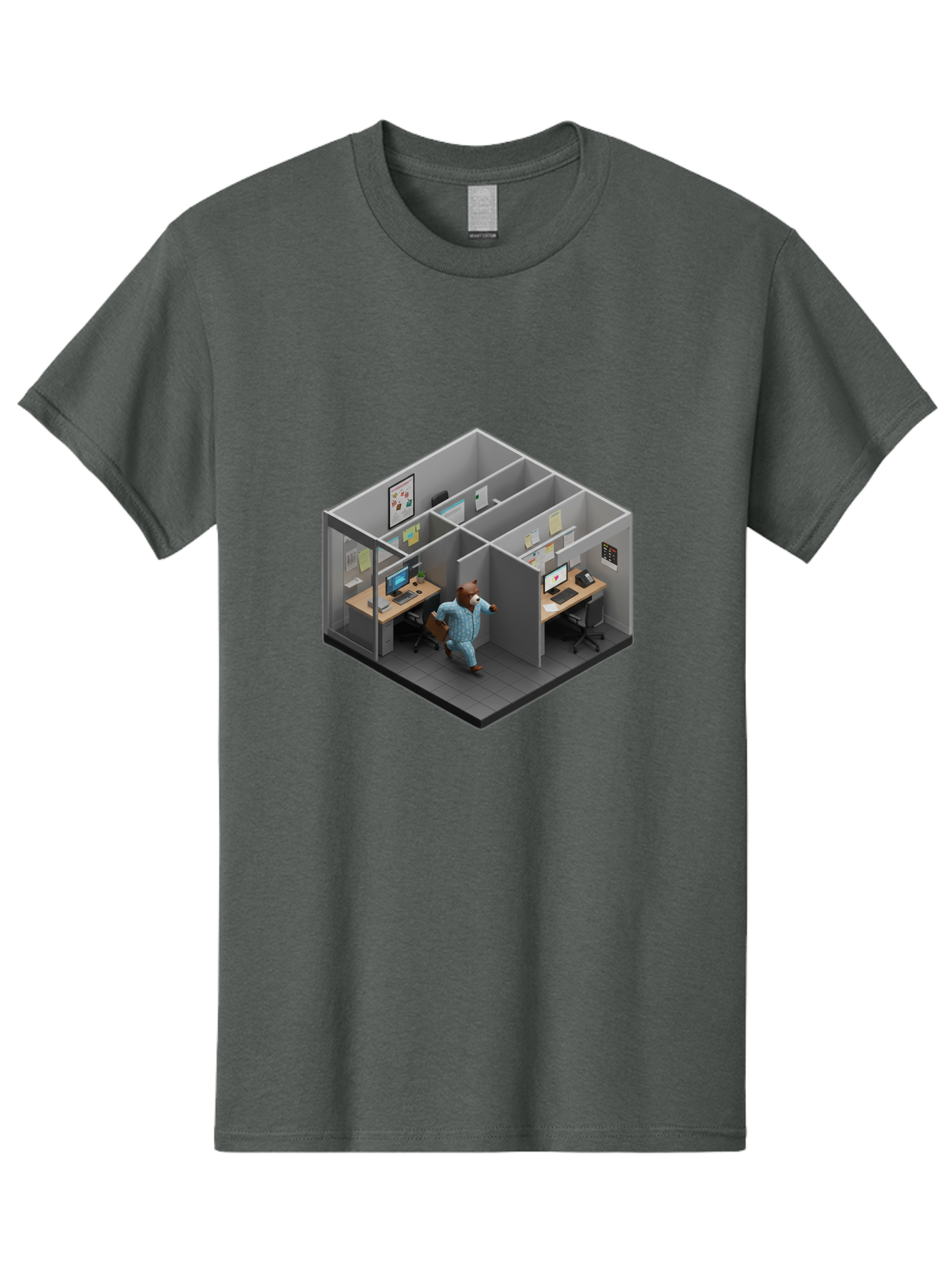 Bear-In-Office Men'S Graphic Tee, 100% Cotton, Comfortable Casual Summer Wear, Machine Washable, Vintage Camera, Old Camera, Antique Camera, Black Camera, Classic Photography, Photography Equipment, Nostalgic Device, Film Camera, Camera Art Bah567