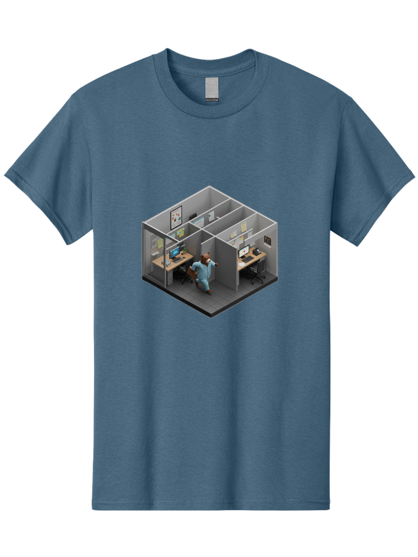 Bear-In-Office Men'S Graphic Tee, 100% Cotton, Comfortable Casual Summer Wear, Machine Washable, Vintage Camera, Old Camera, Antique Camera, Black Camera, Classic Photography, Photography Equipment, Nostalgic Device, Film Camera, Camera Art Bah567