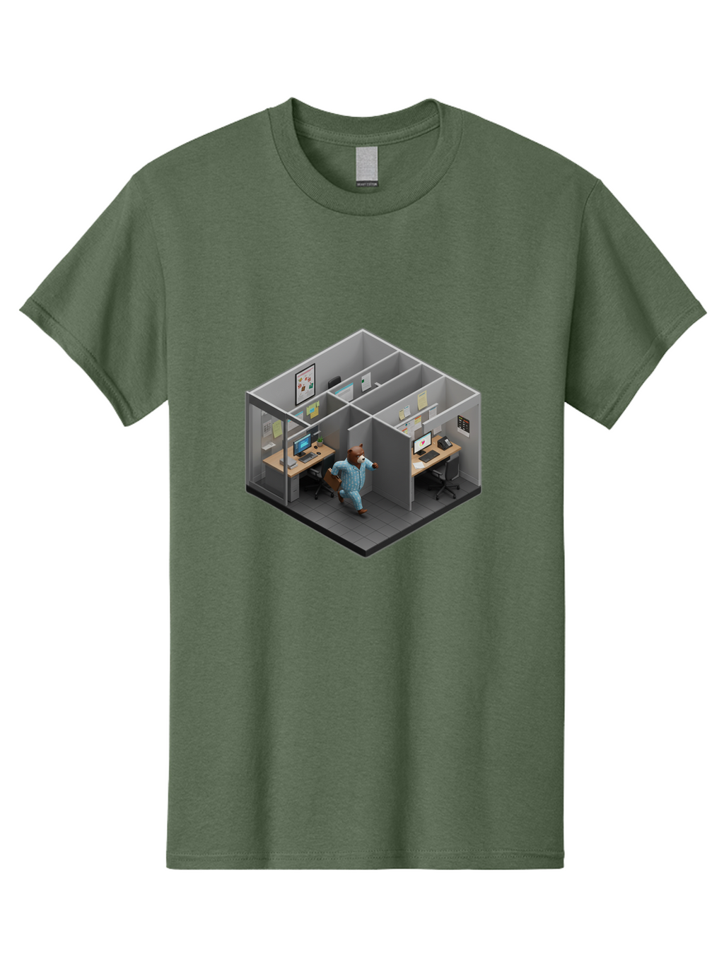Bear-In-Office Men'S Graphic Tee, 100% Cotton, Comfortable Casual Summer Wear, Machine Washable, Vintage Camera, Old Camera, Antique Camera, Black Camera, Classic Photography, Photography Equipment, Nostalgic Device, Film Camera, Camera Art Bah567