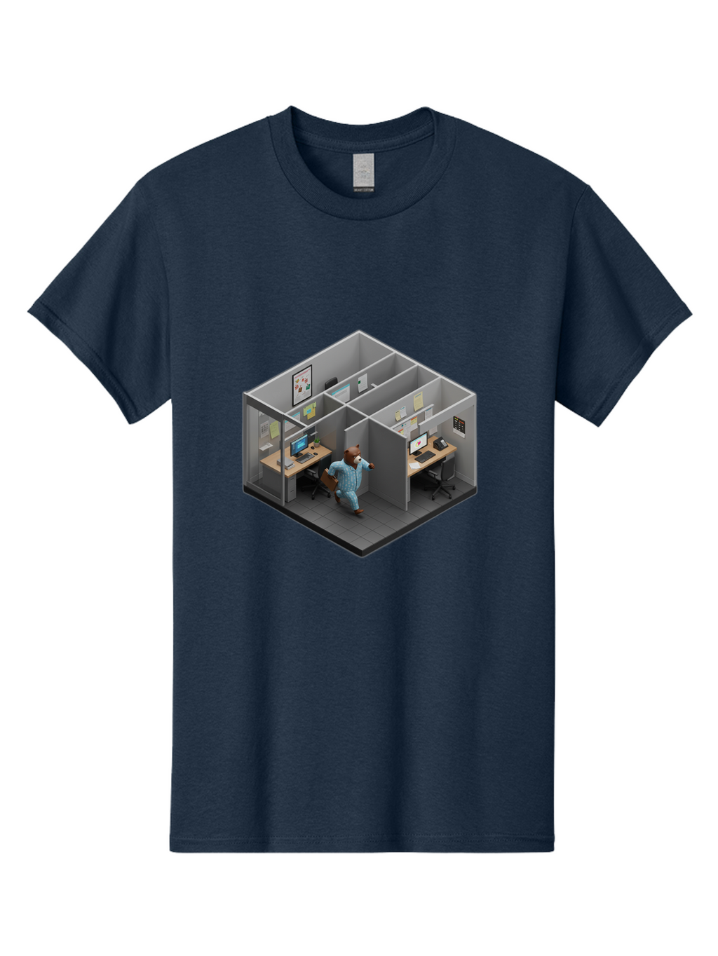 Bear-In-Office Men'S Graphic Tee, 100% Cotton, Comfortable Casual Summer Wear, Machine Washable, Vintage Camera, Old Camera, Antique Camera, Black Camera, Classic Photography, Photography Equipment, Nostalgic Device, Film Camera, Camera Art Bah567