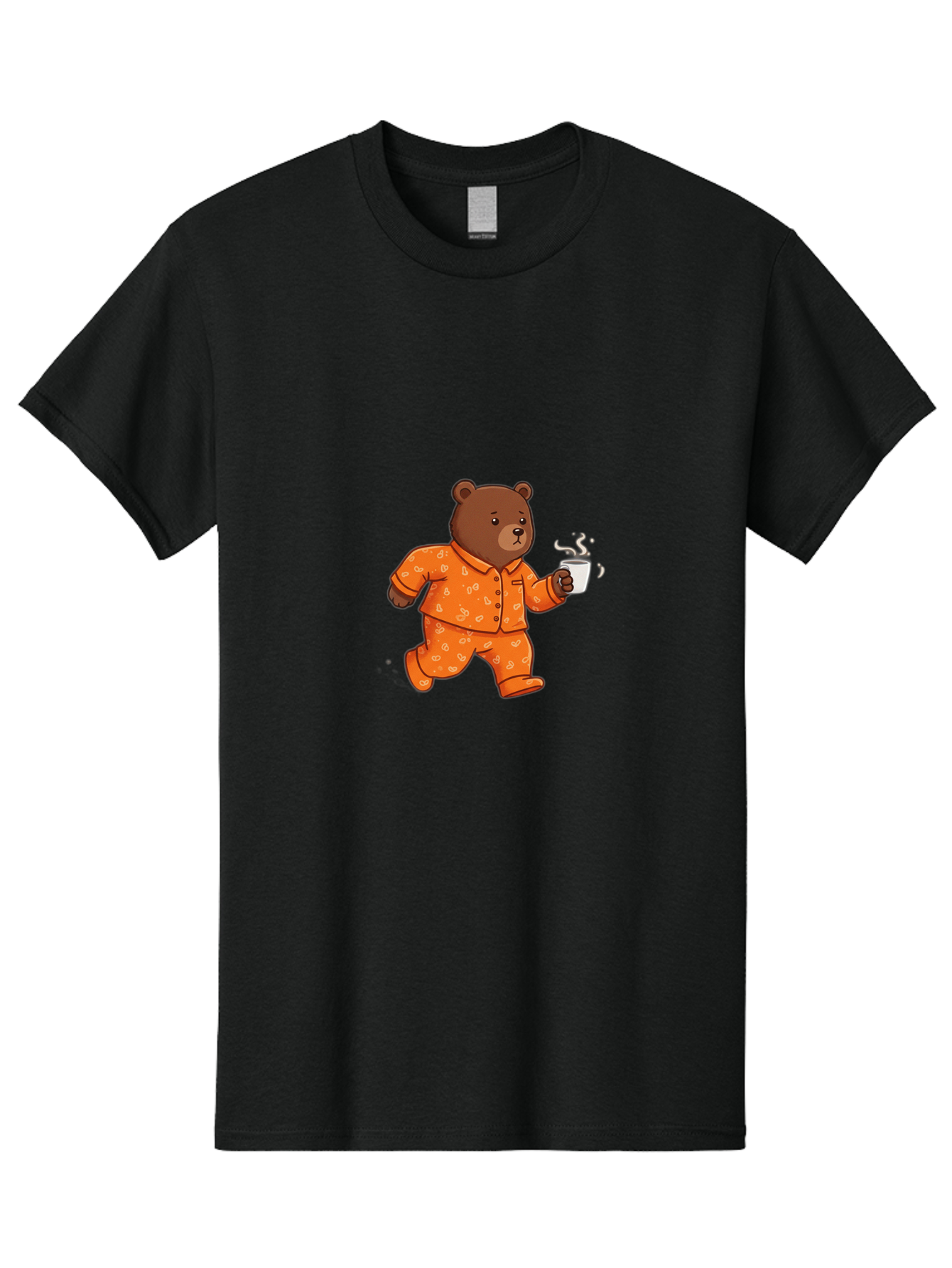 Bear-In-Pajamas-1 Men'S Graphic Tee, 100% Cotton, Comfortable Casual Summer Wear, Machine Washable, Vintage Camera, Old Camera, Antique Camera, Black Camera, Classic Photography, Photography Equipment, Nostalgic Device, Film Camera, Camera Art Bah568